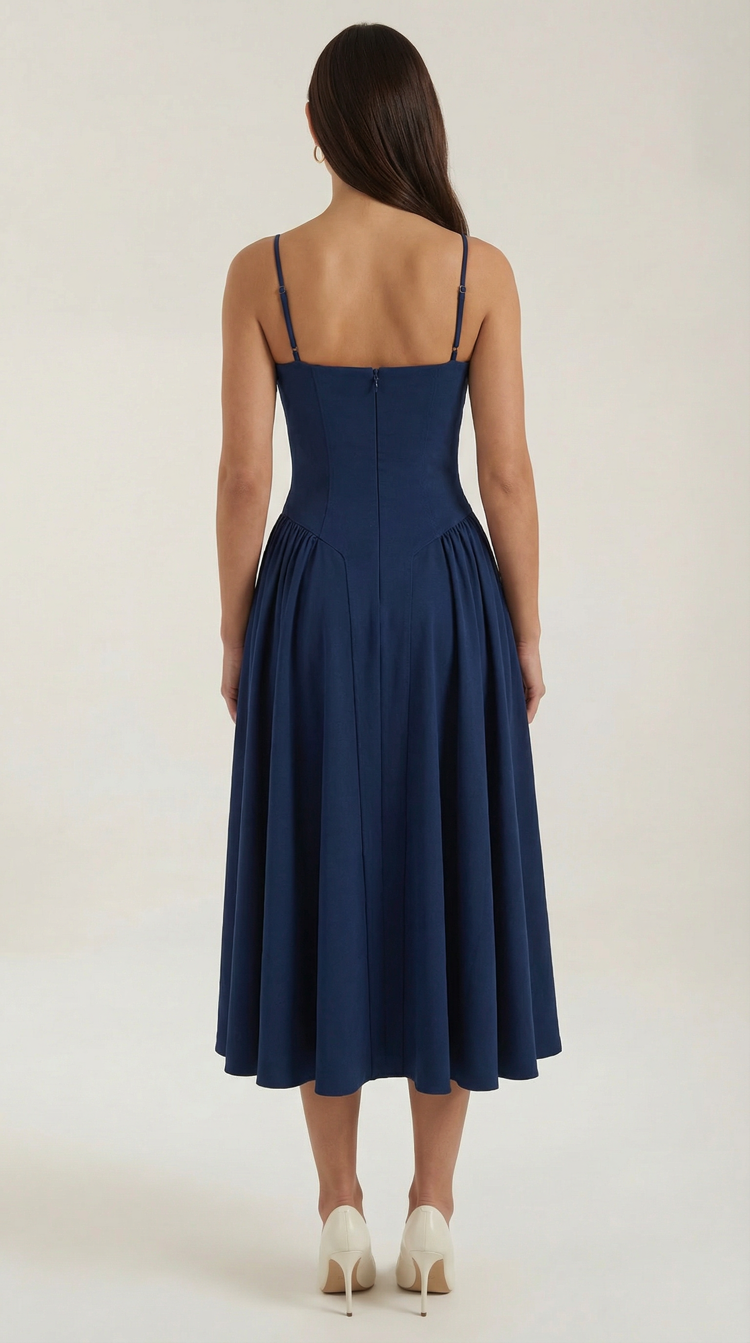 Odette Korsett-Midikleid