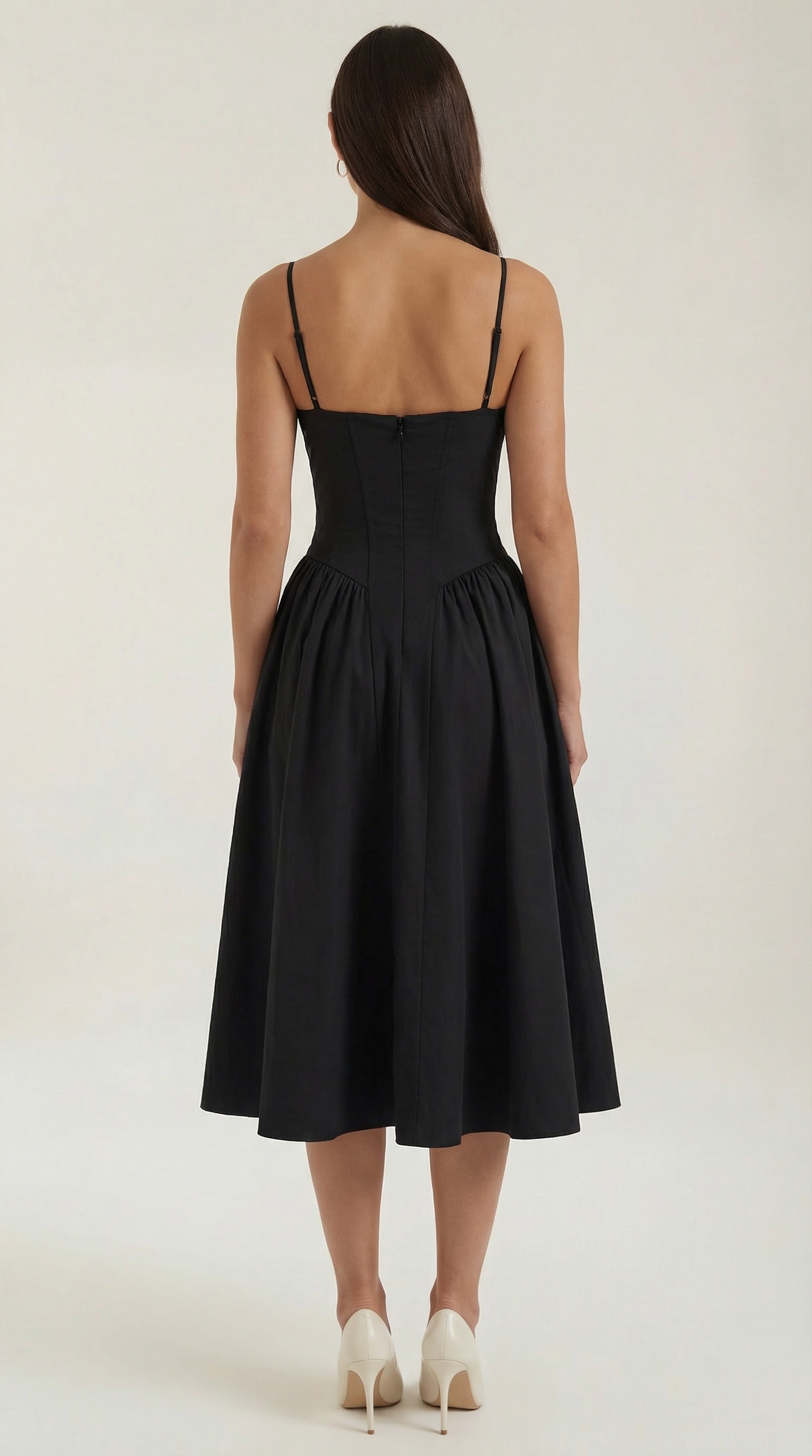 Odette Korsett-Midikleid