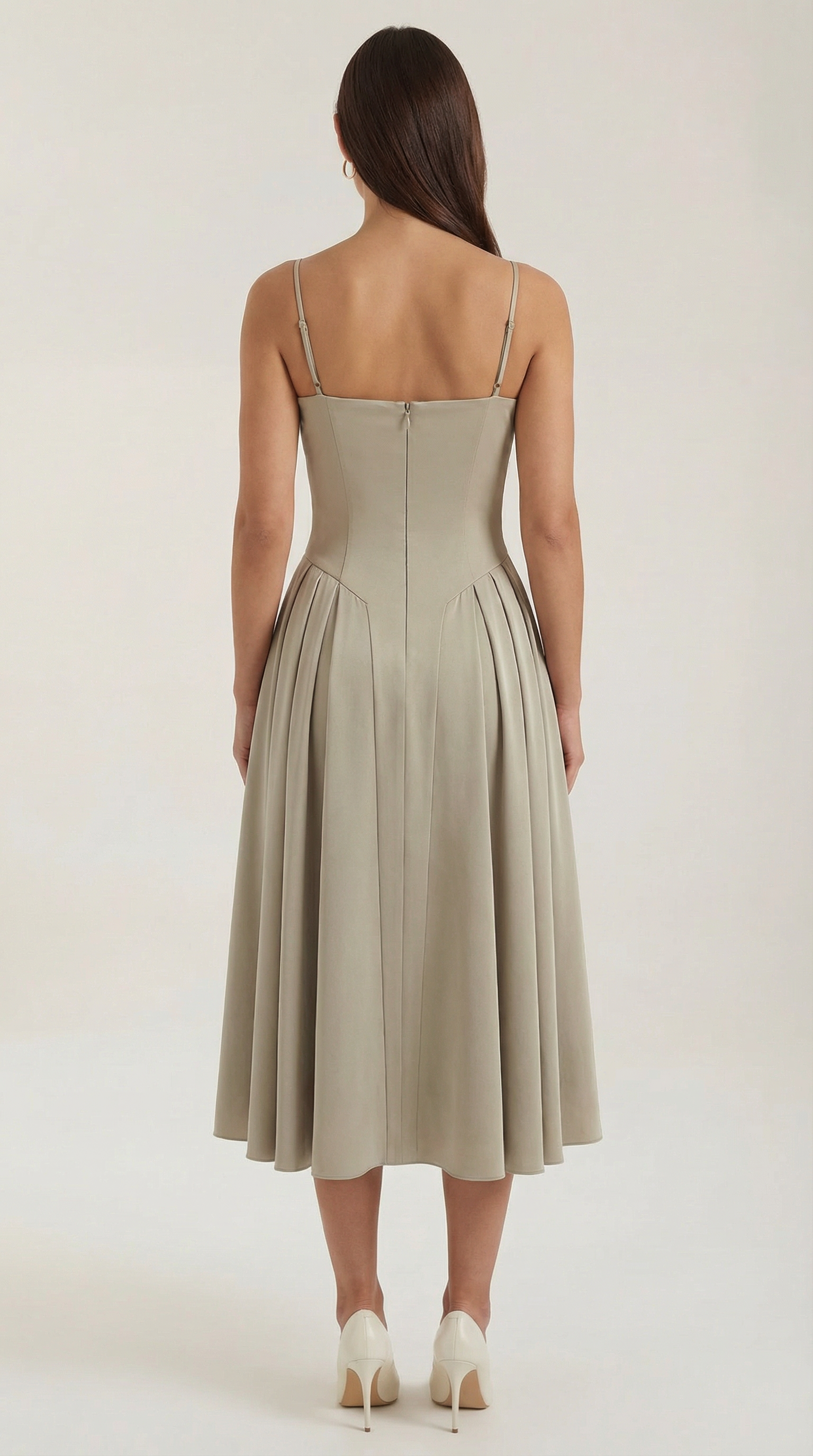 Odette Korsett-Midikleid