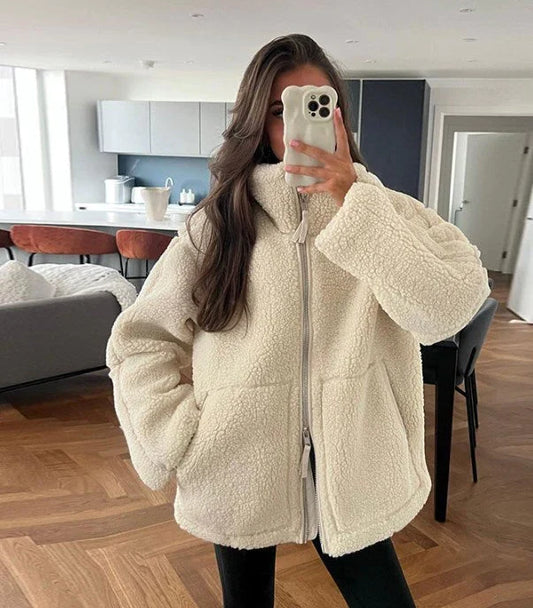 Nessa Oversized Fleecejacke