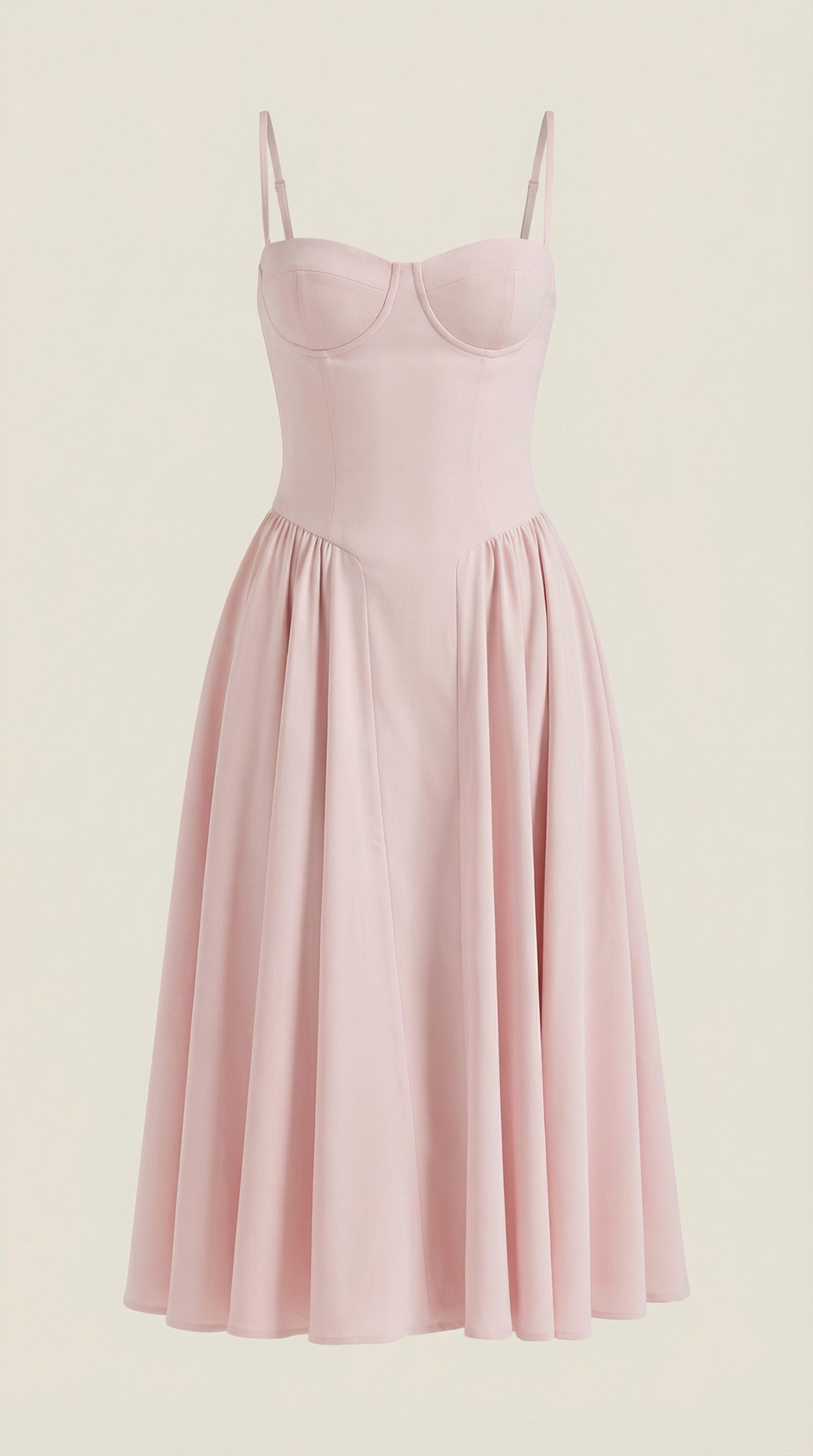 Odette Korsett-Midikleid