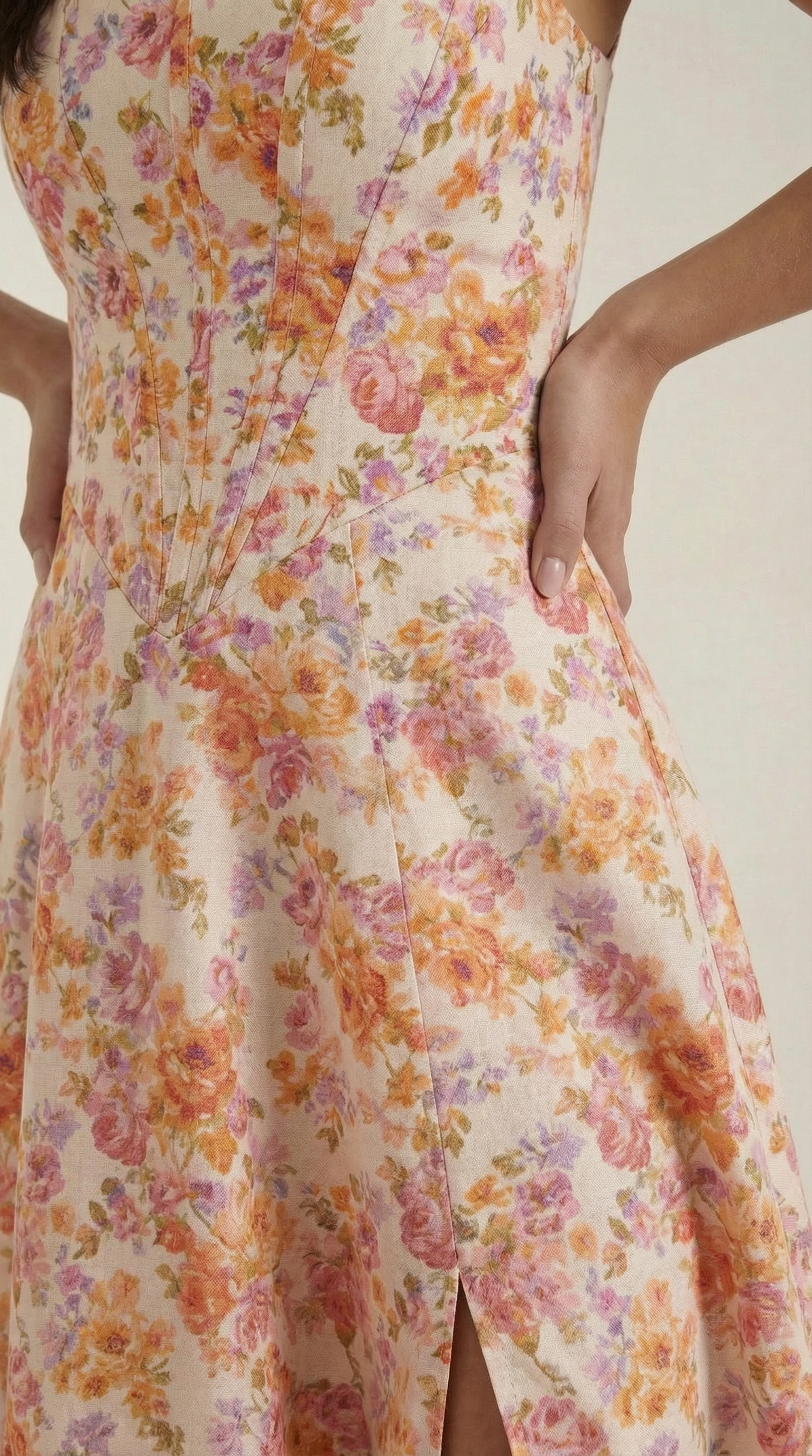 Dahlia Midi-Sommerkleid