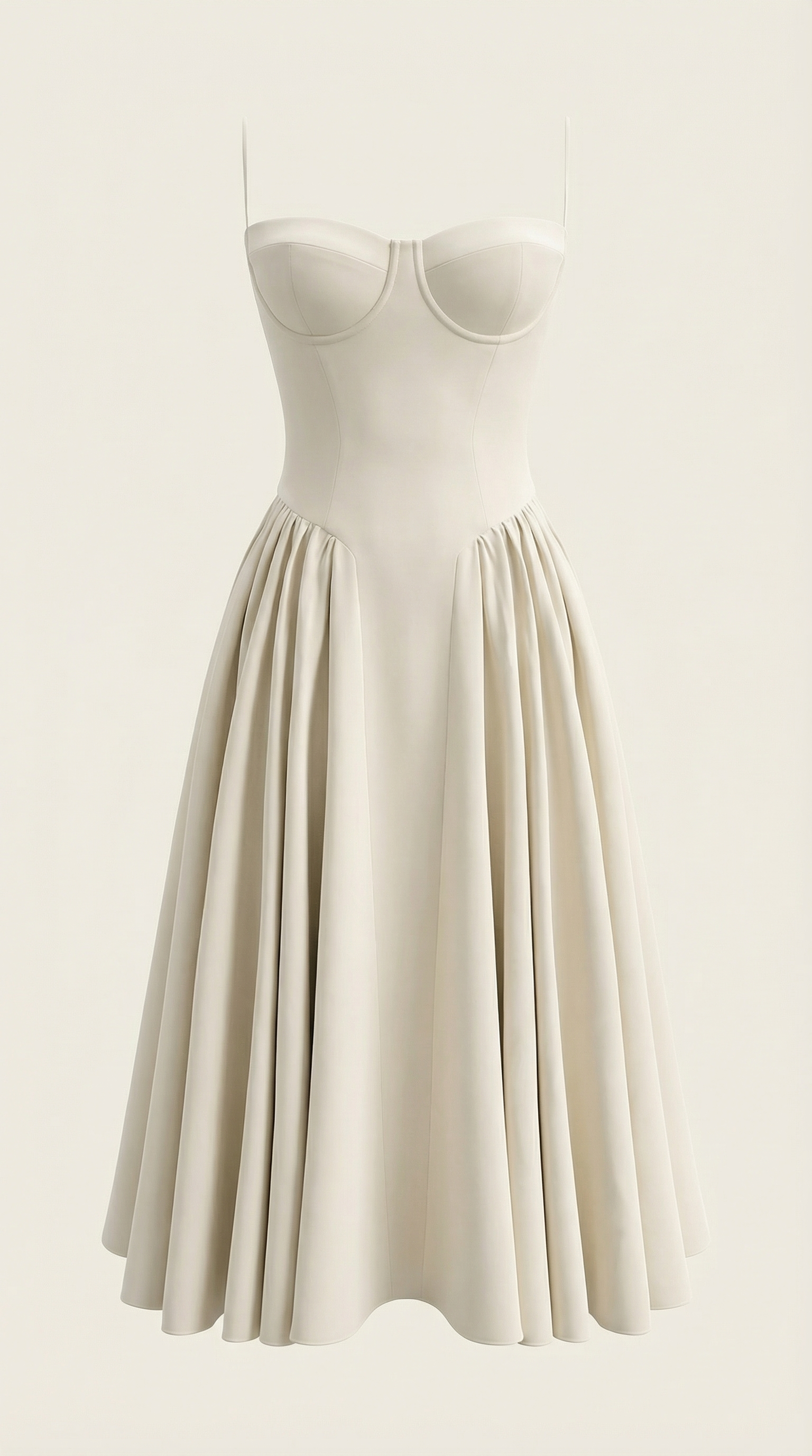 Odette Korsett-Midikleid