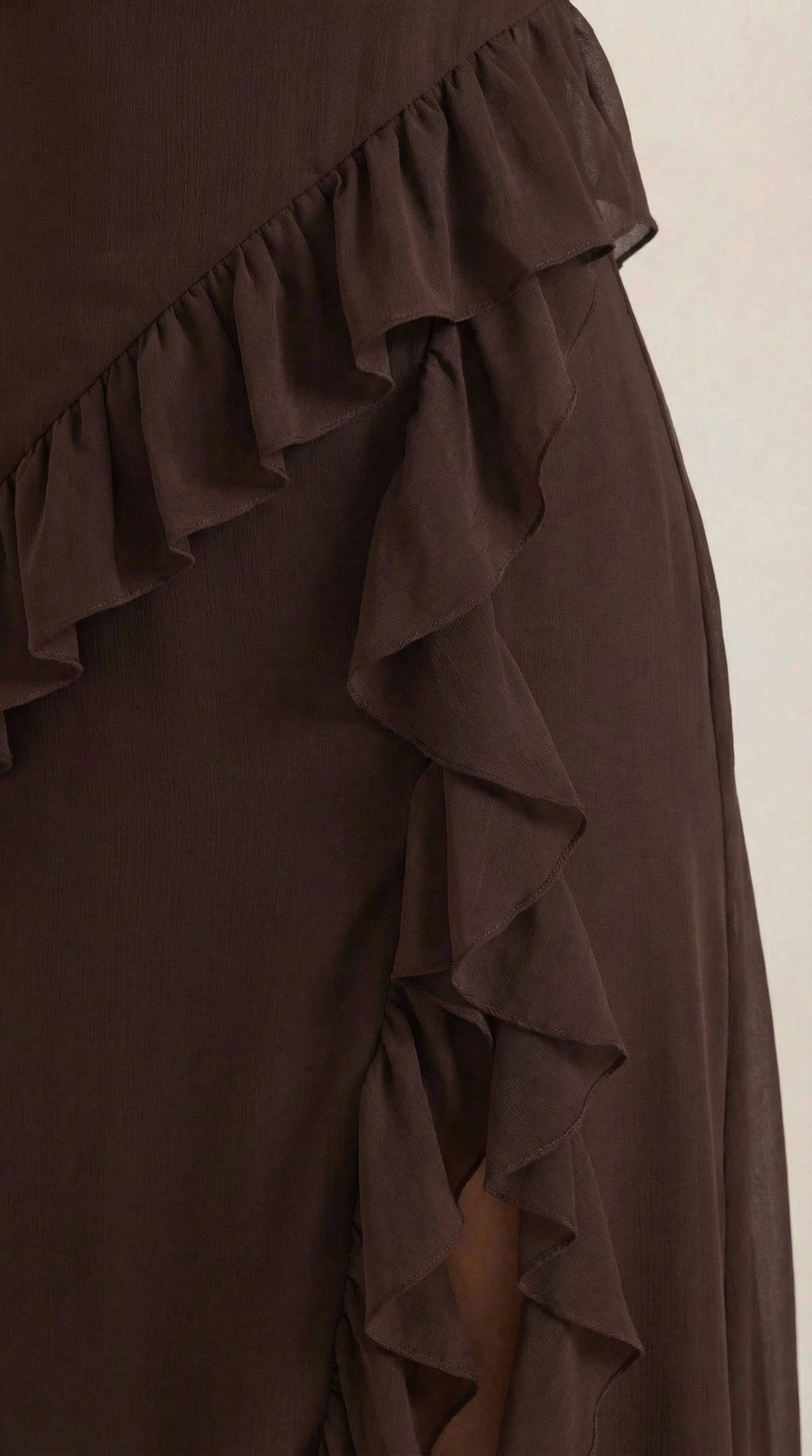 Susan Maxikleid mit Rüschen