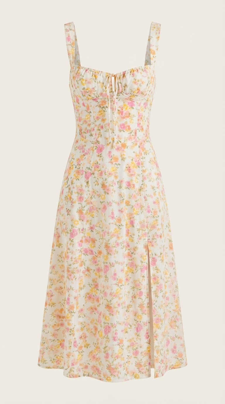 Julia Midi-Sommerkleid