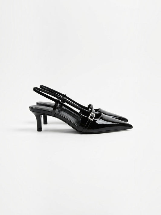 Tahlia Lack Slingback Pumps