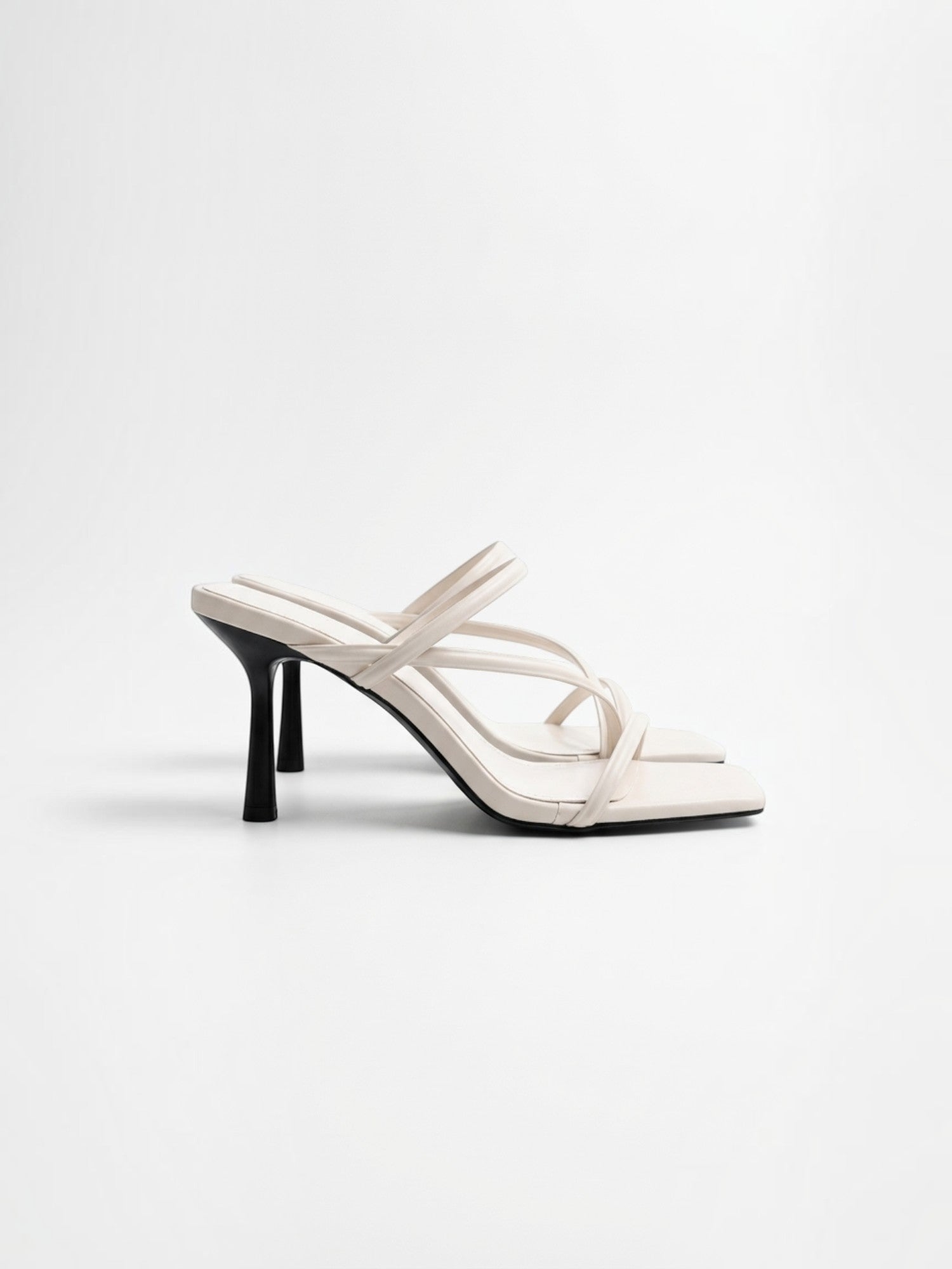 Valeska Riemchen Mules mit Absatz