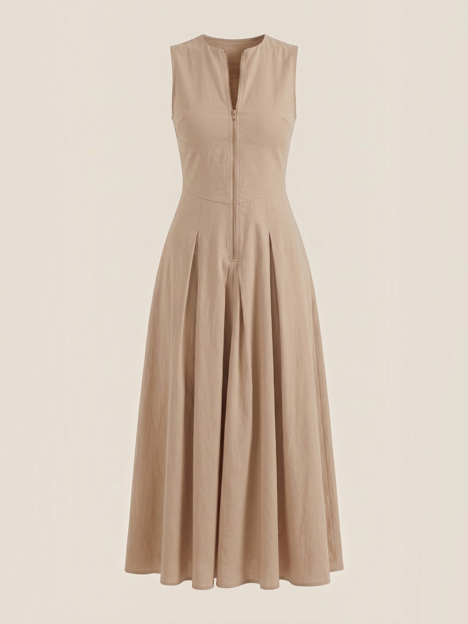 Nancy Midi-Kleid mit A-Linie Schnitt