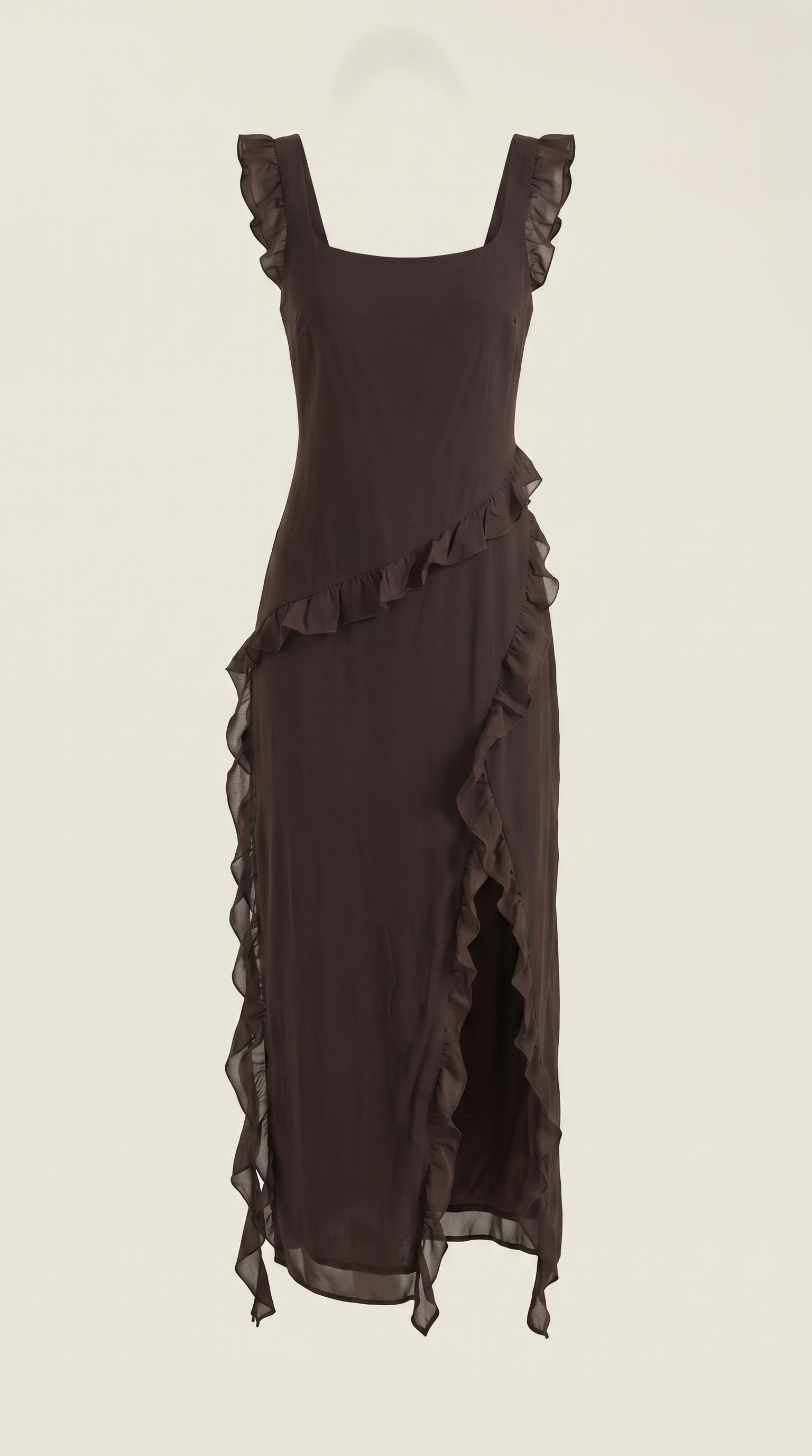 Susan Maxikleid mit Rüschen