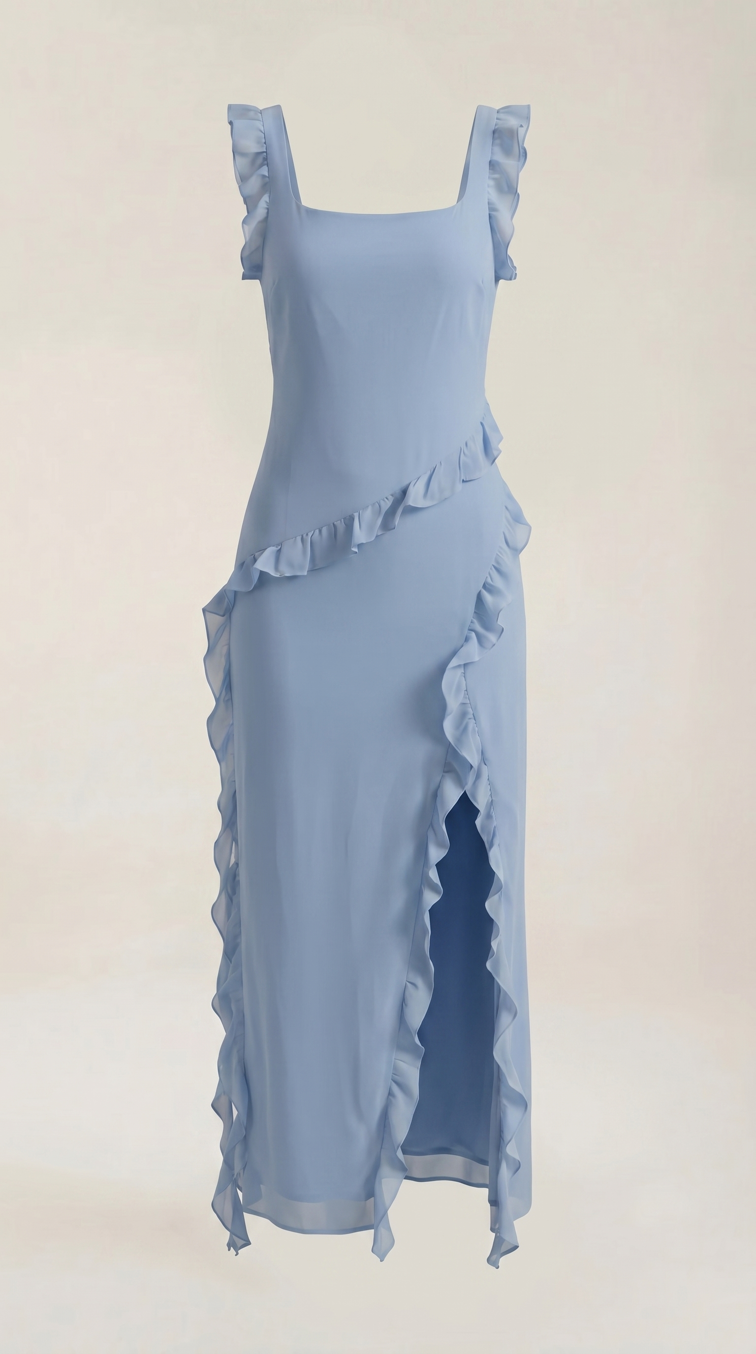 Susan Maxikleid mit Rüschen