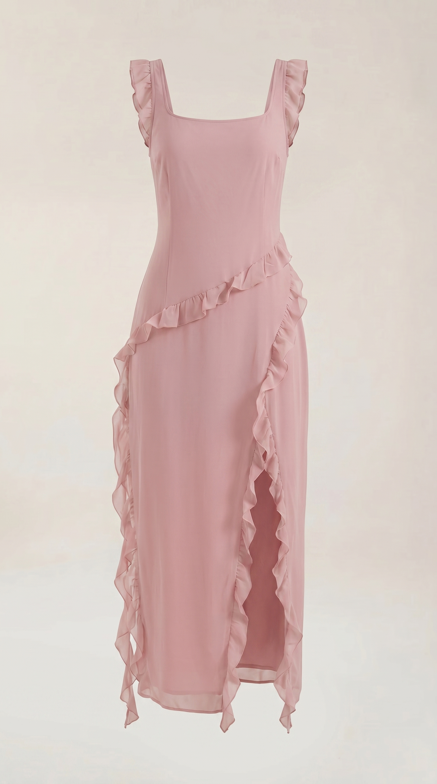 Susan Maxikleid mit Rüschen