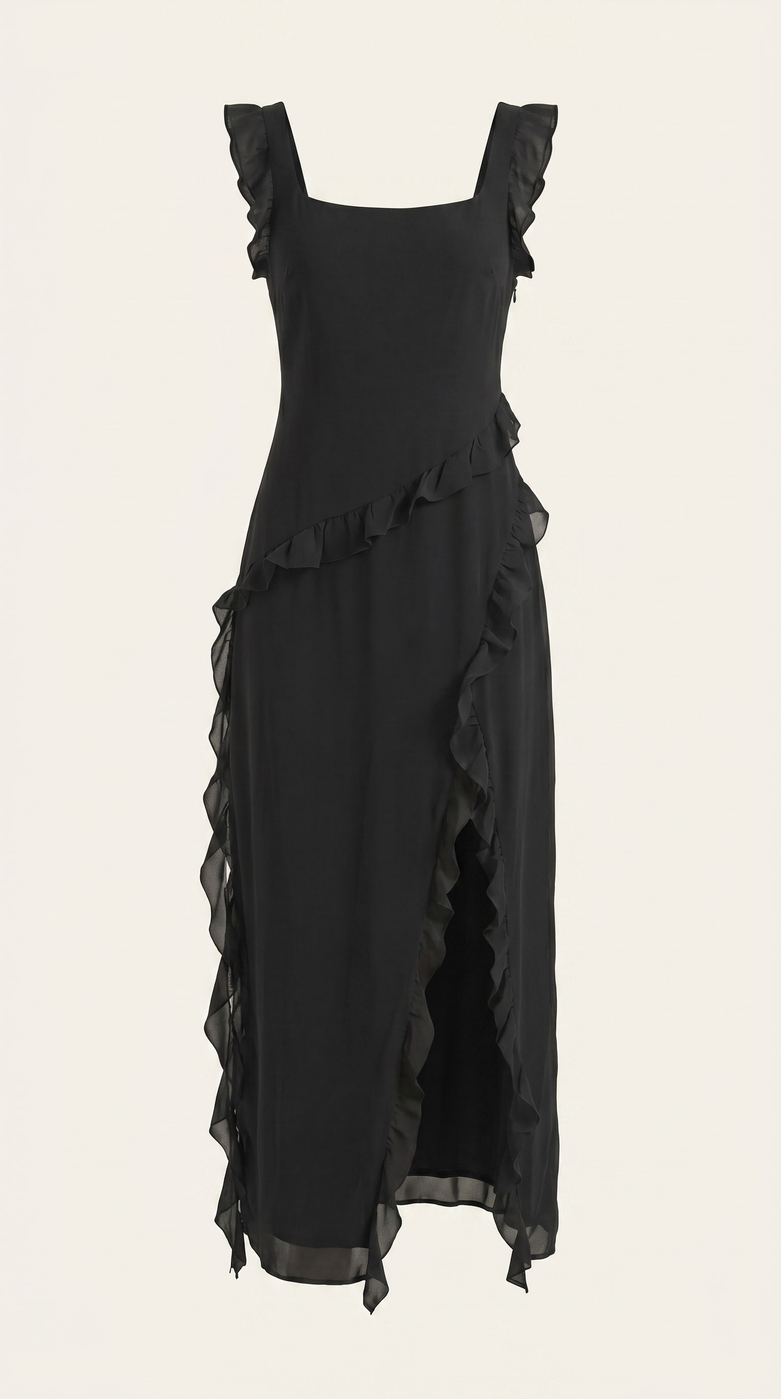 Susan Maxikleid mit Rüschen