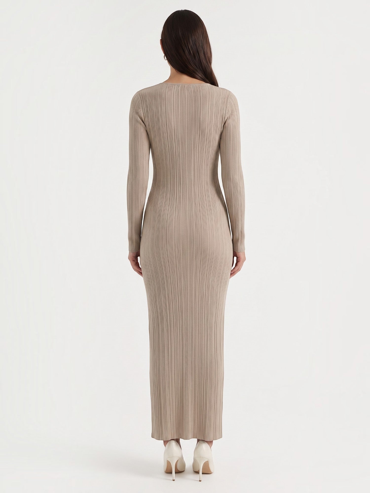 Tamsin Maxi-Strickkleid