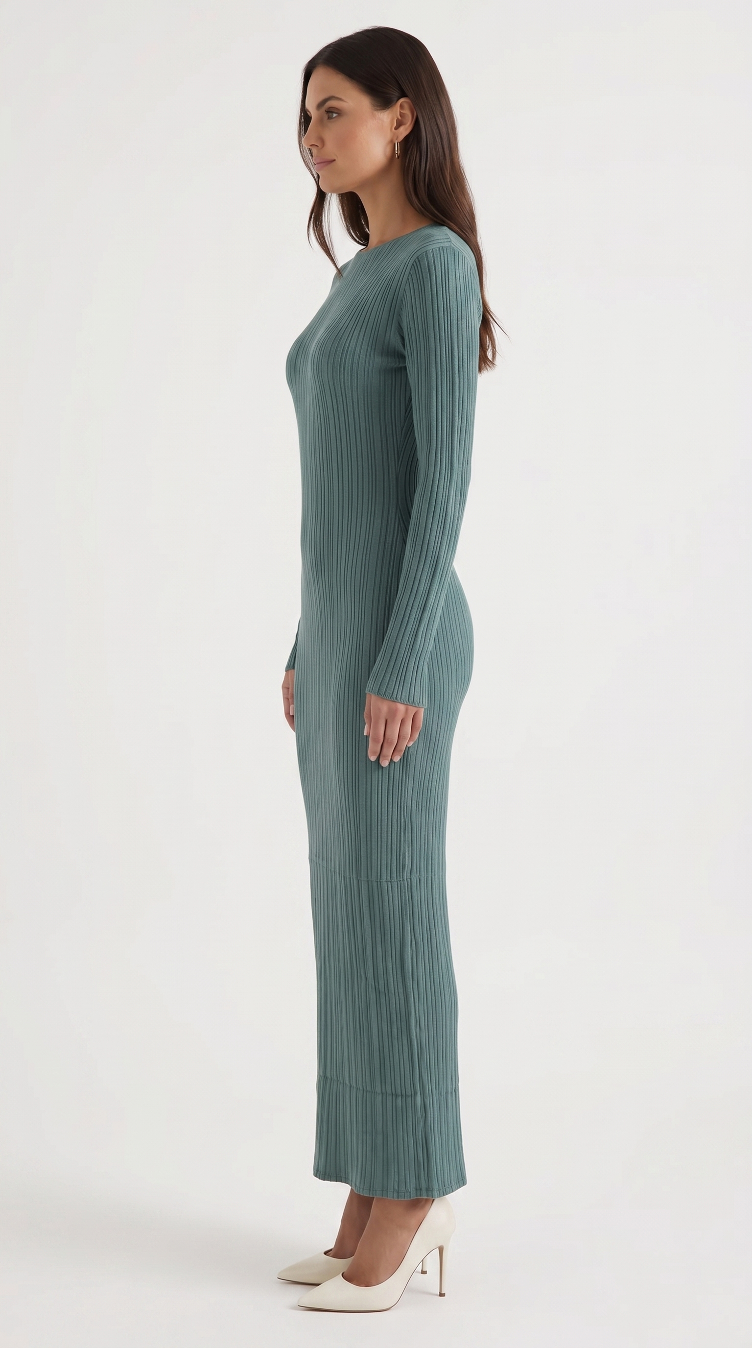 Tamsin Maxi-Strickkleid