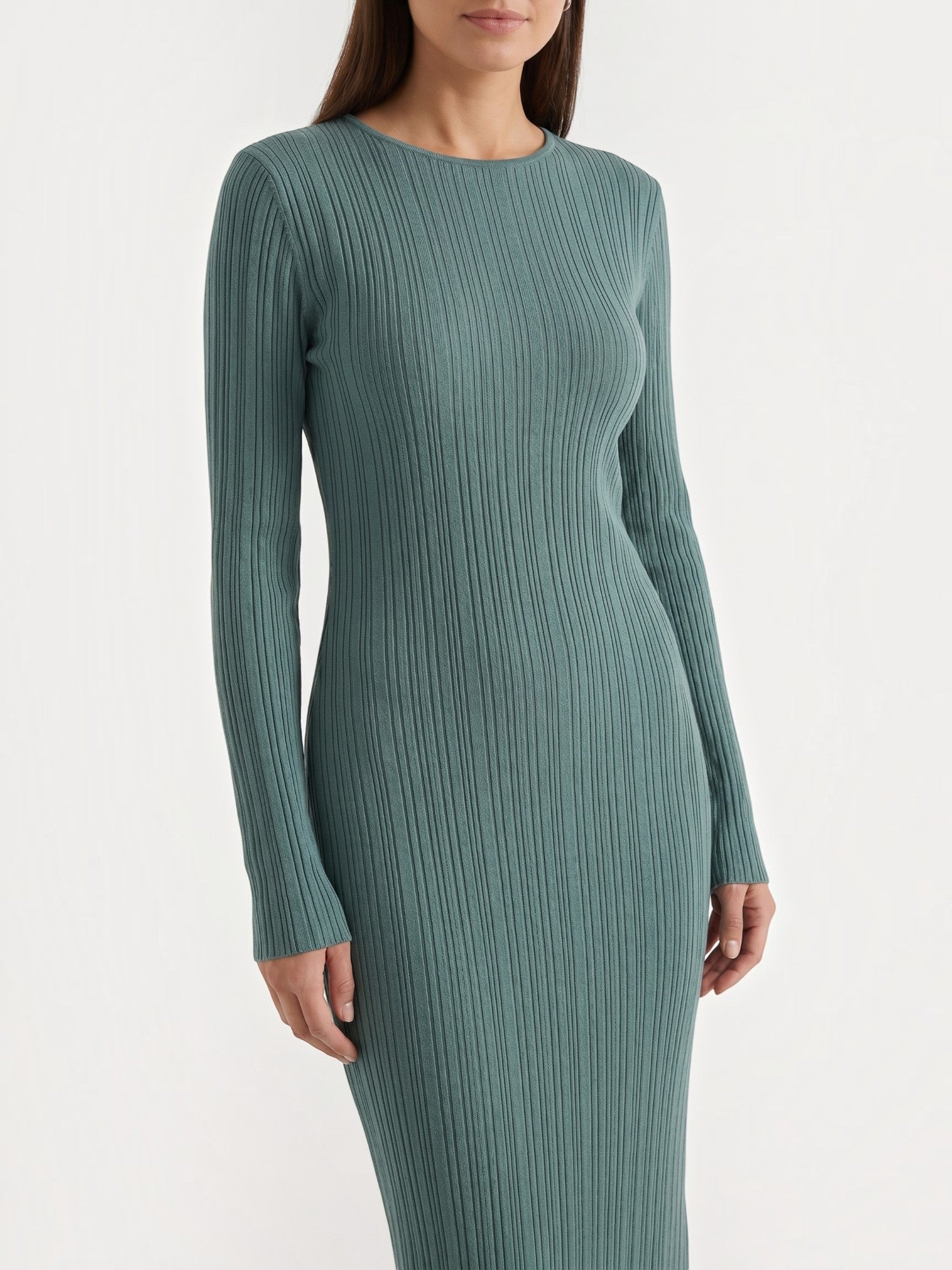 Tamsin Maxi-Strickkleid