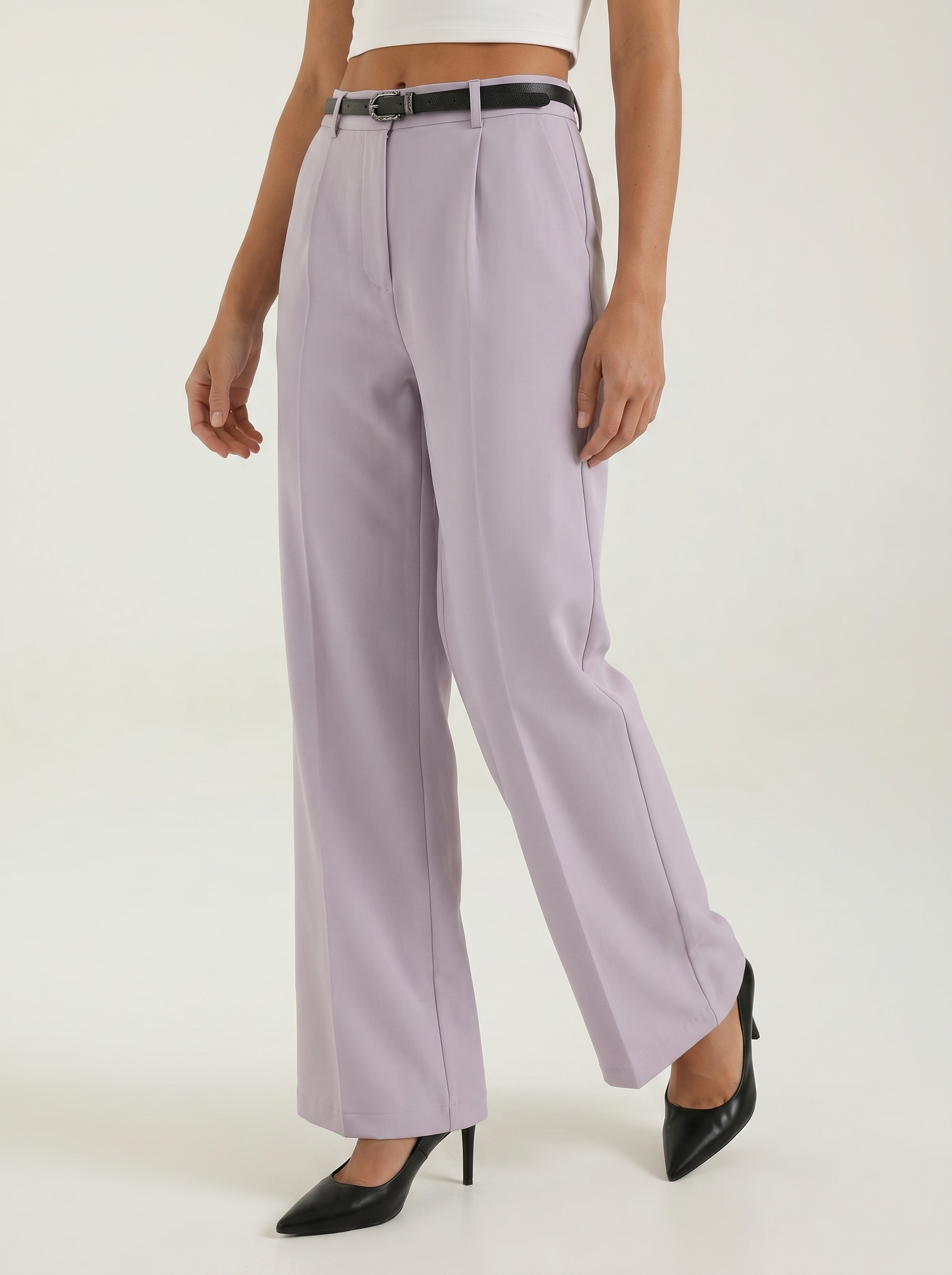 Bertha Weitbeinhose mit hohem Bund