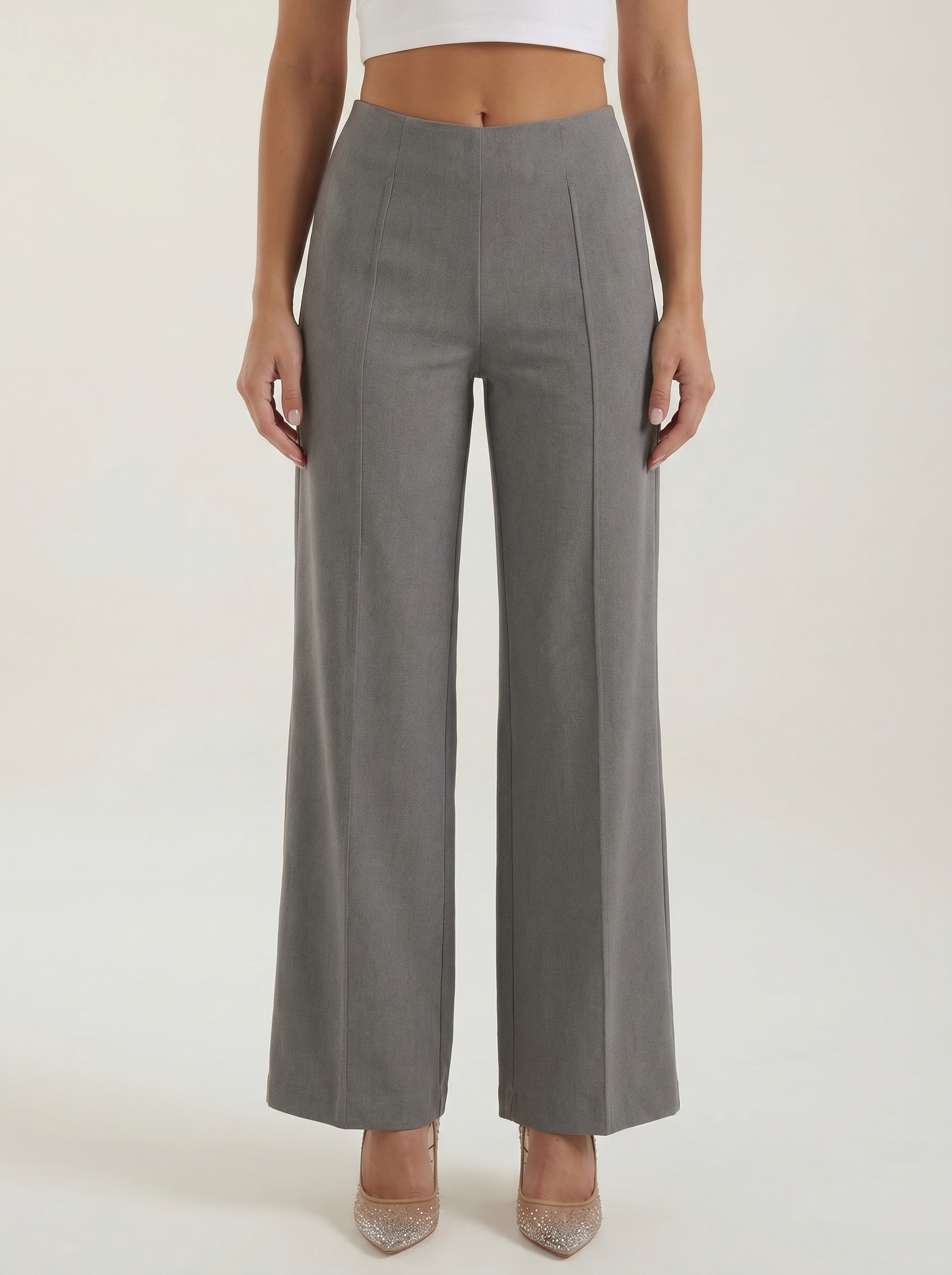Brooke Weitbeinhose mit sehr hohem Bund