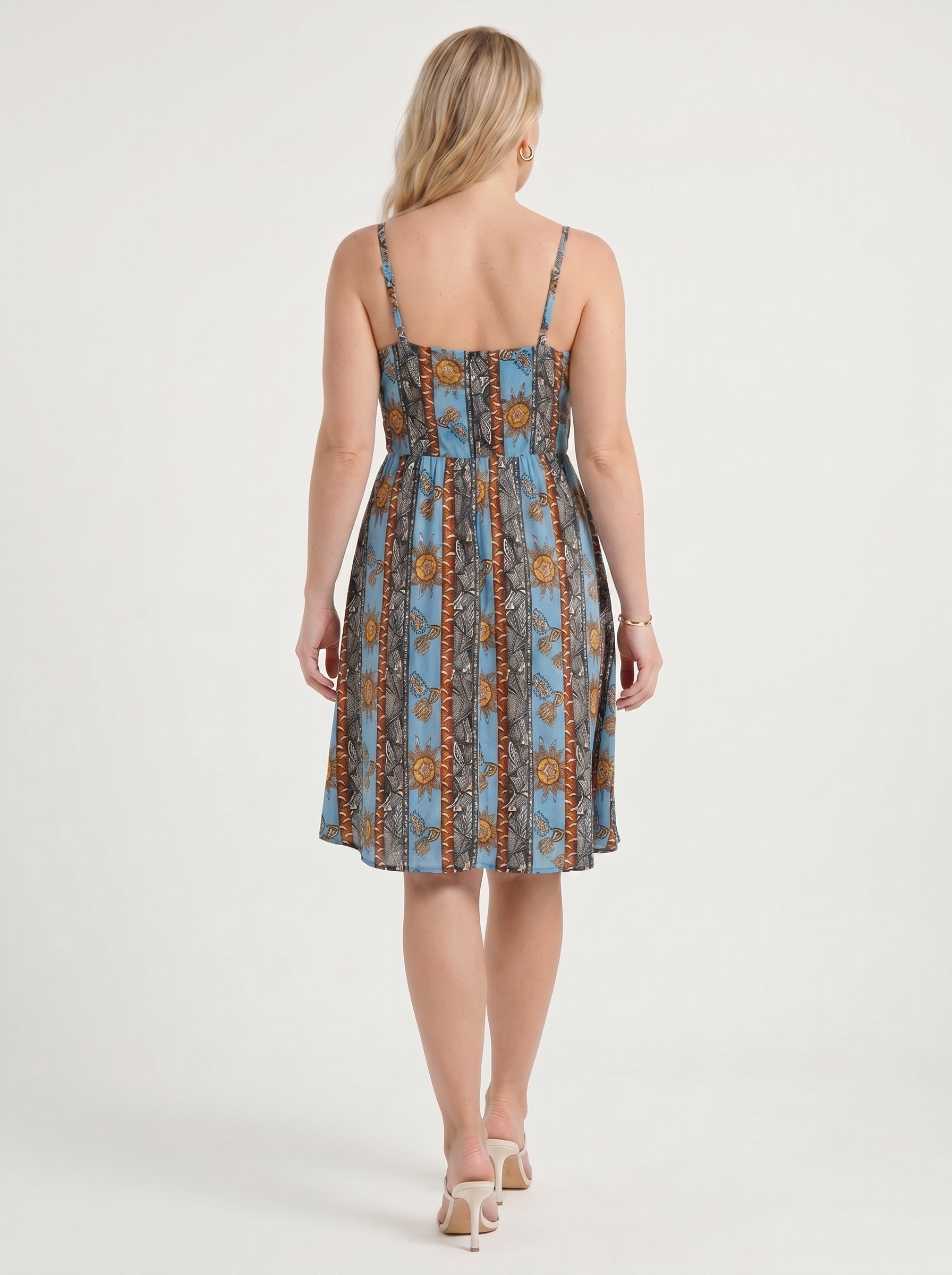 Willow Minikleid mit Wickeloptik und Volantsaum
