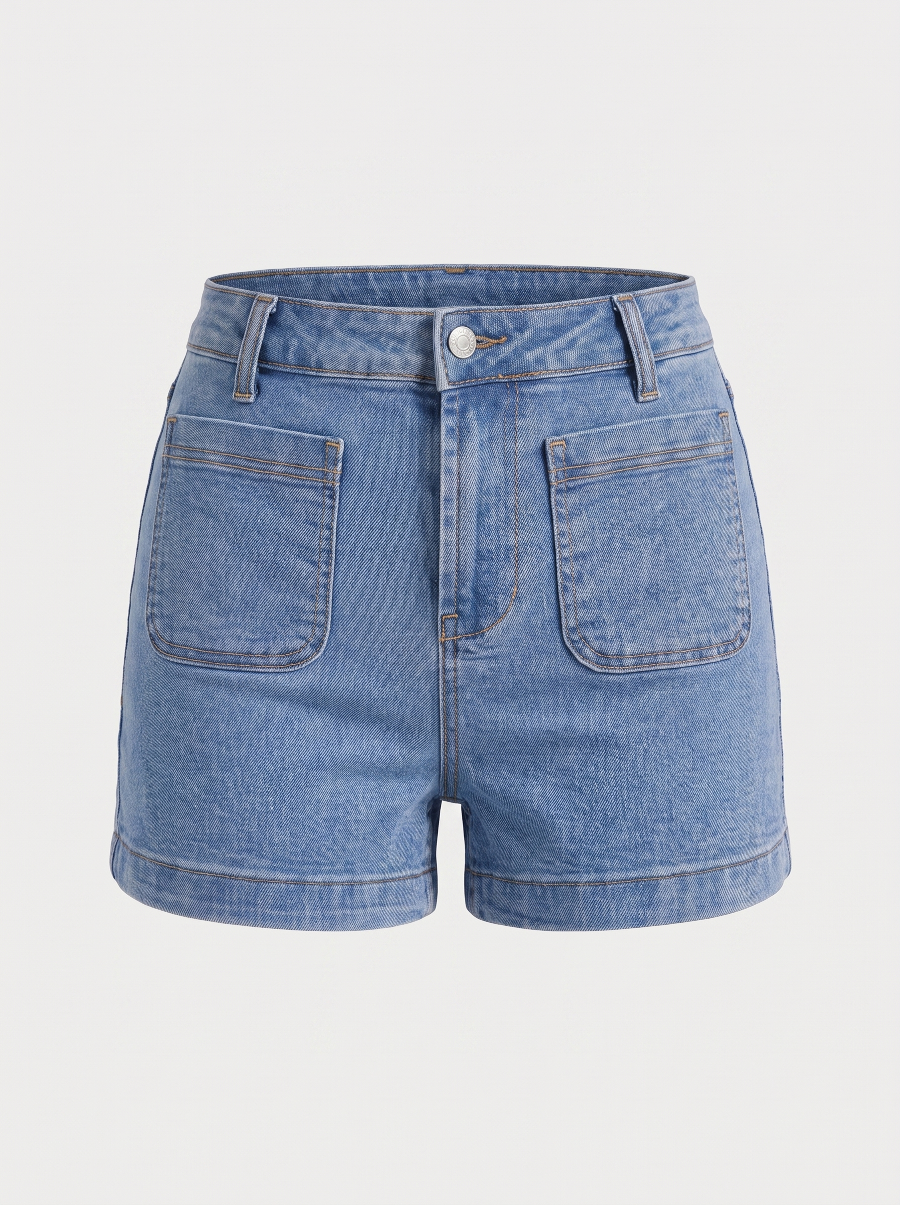 Nova Jeansshorts mit Umschlag