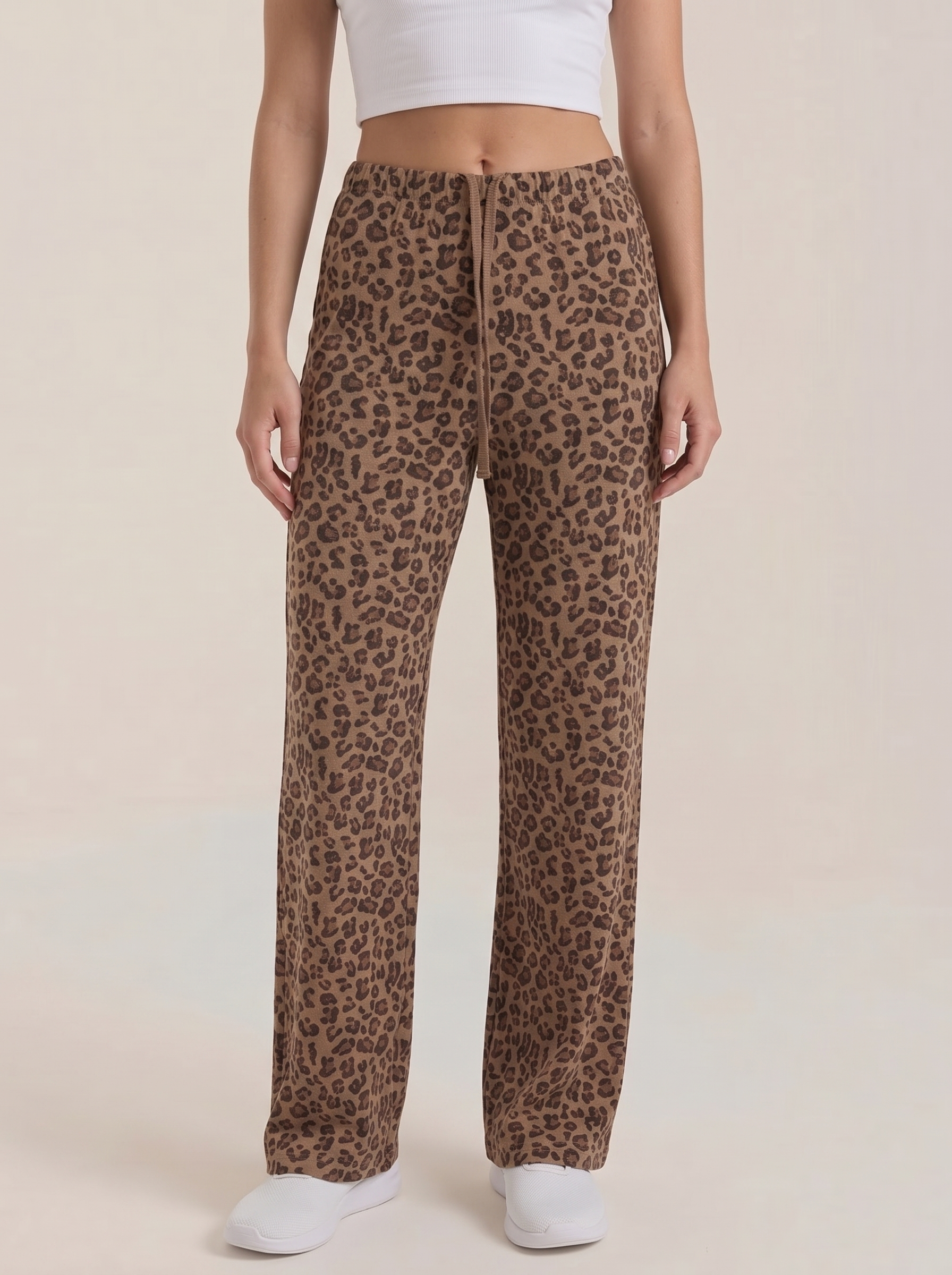 Cleo Hose im Leopardenmuster