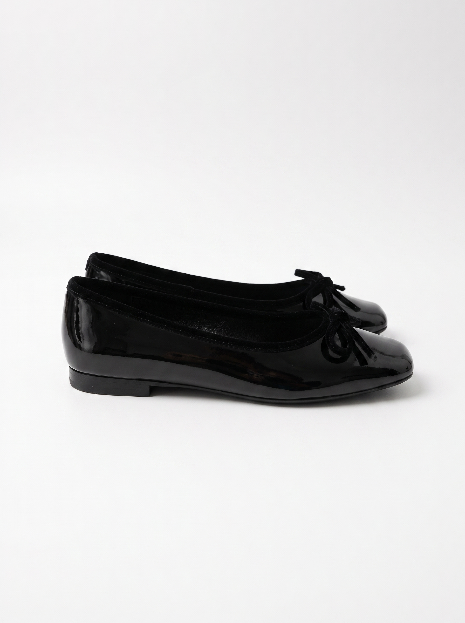 Brandy Ballerinas in Lackoptik