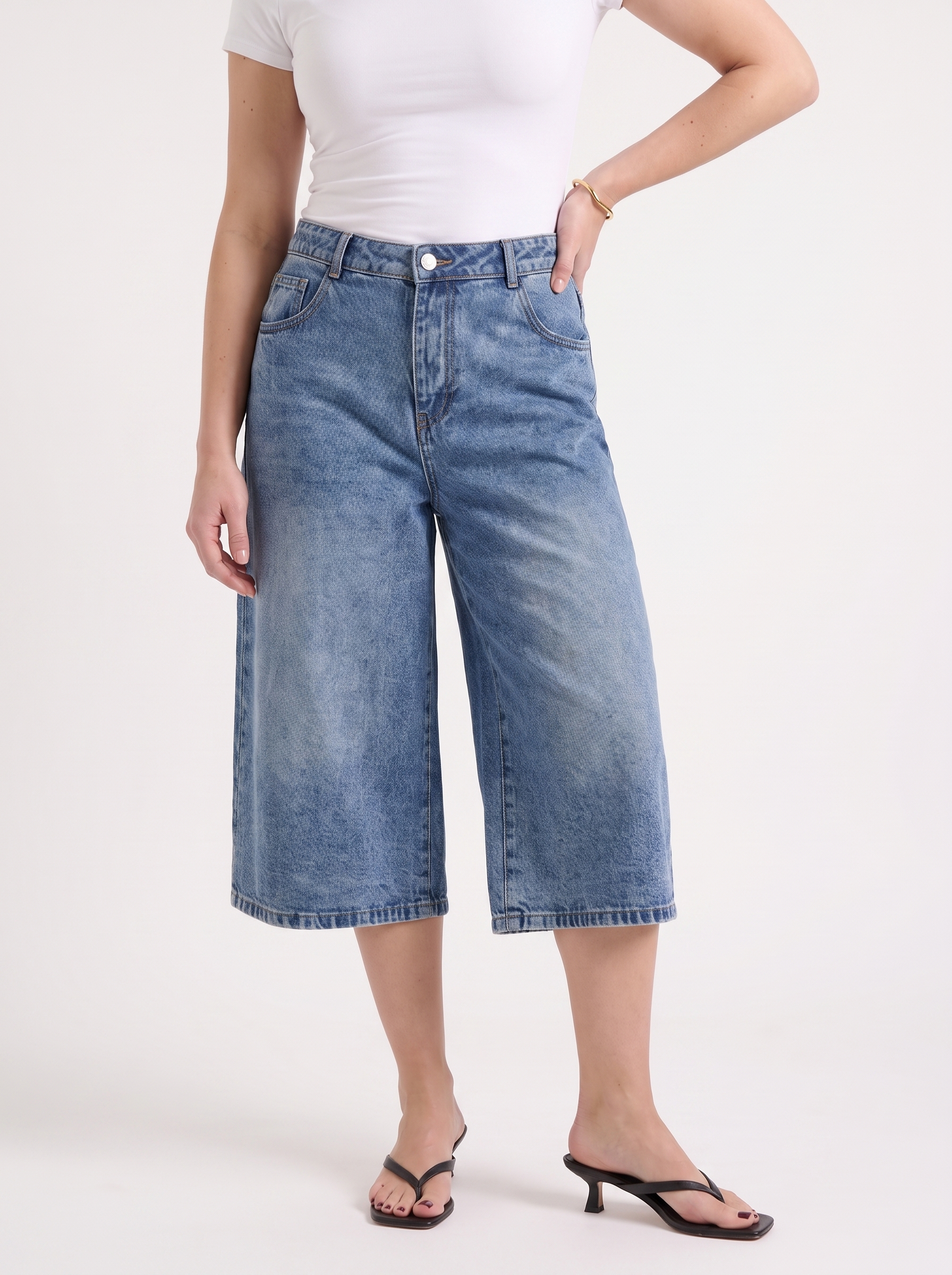 Franny Culotte Jeans High Waist
