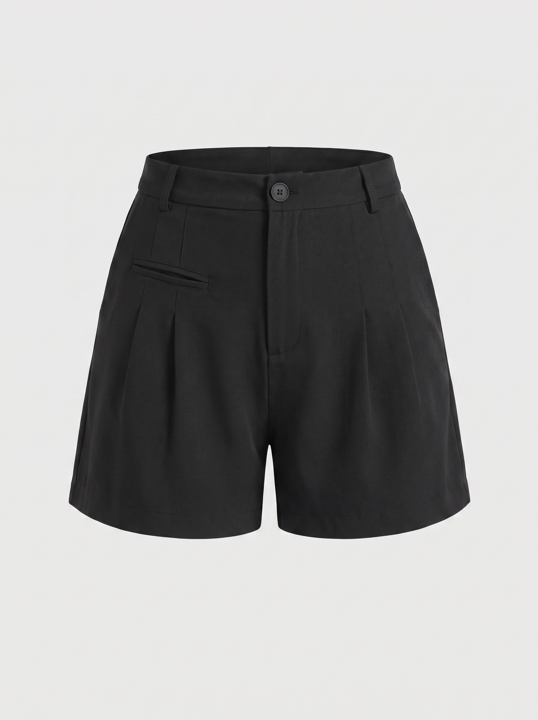 Margot High Waist Shorts mit Bundfalten