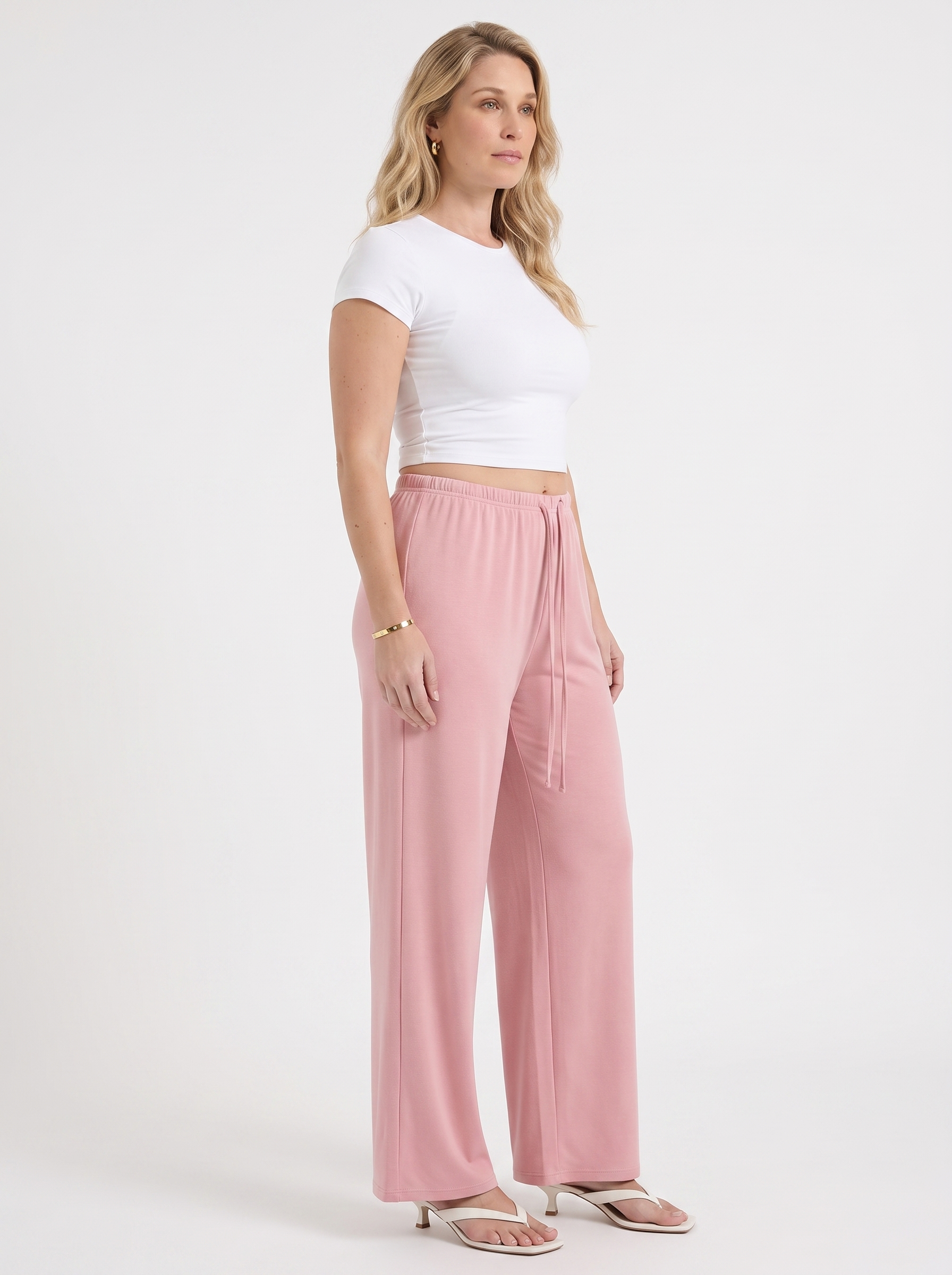 Kendra weite Hose mit Kordelzug