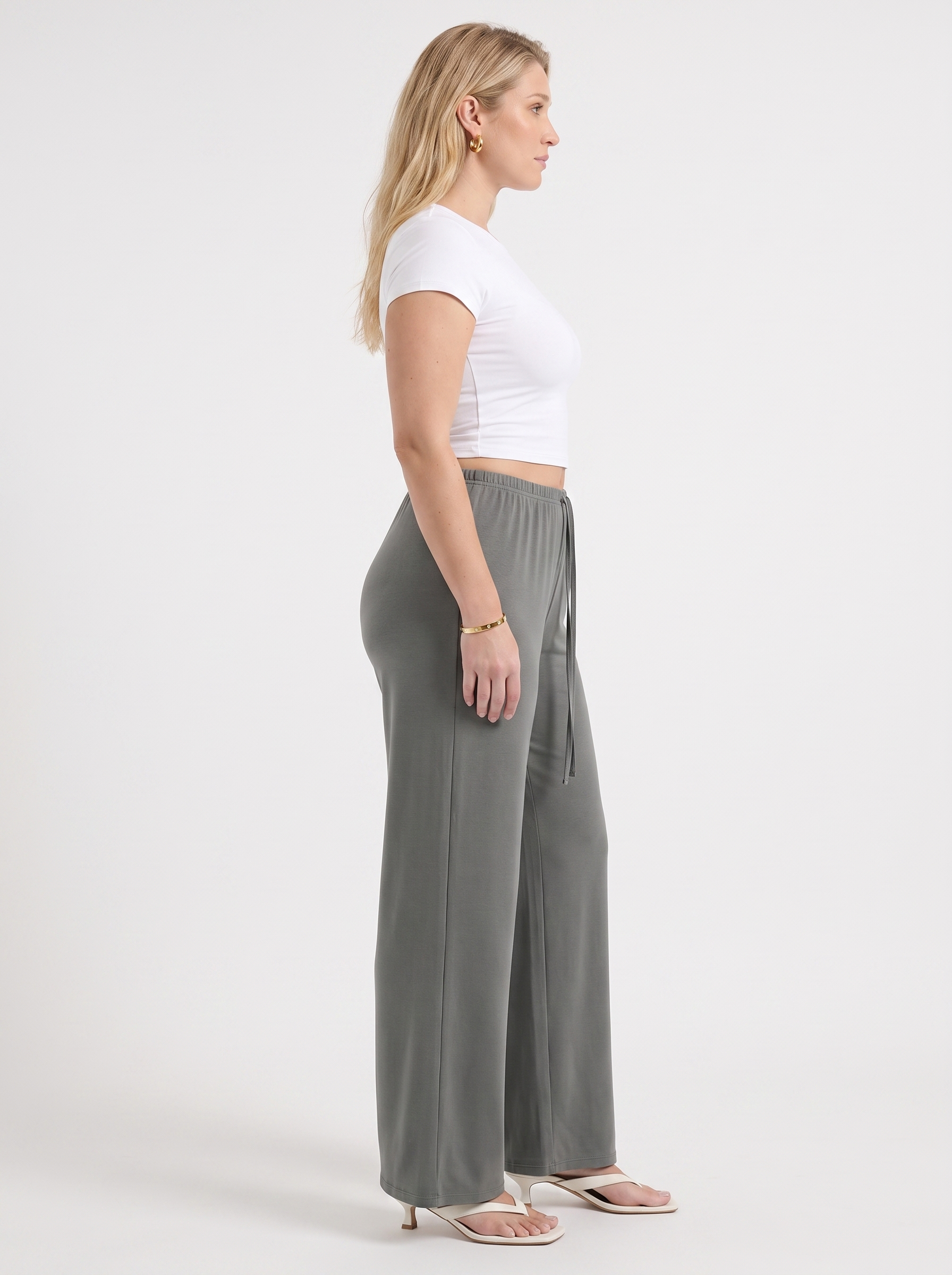 Kendra weite Hose mit Kordelzug