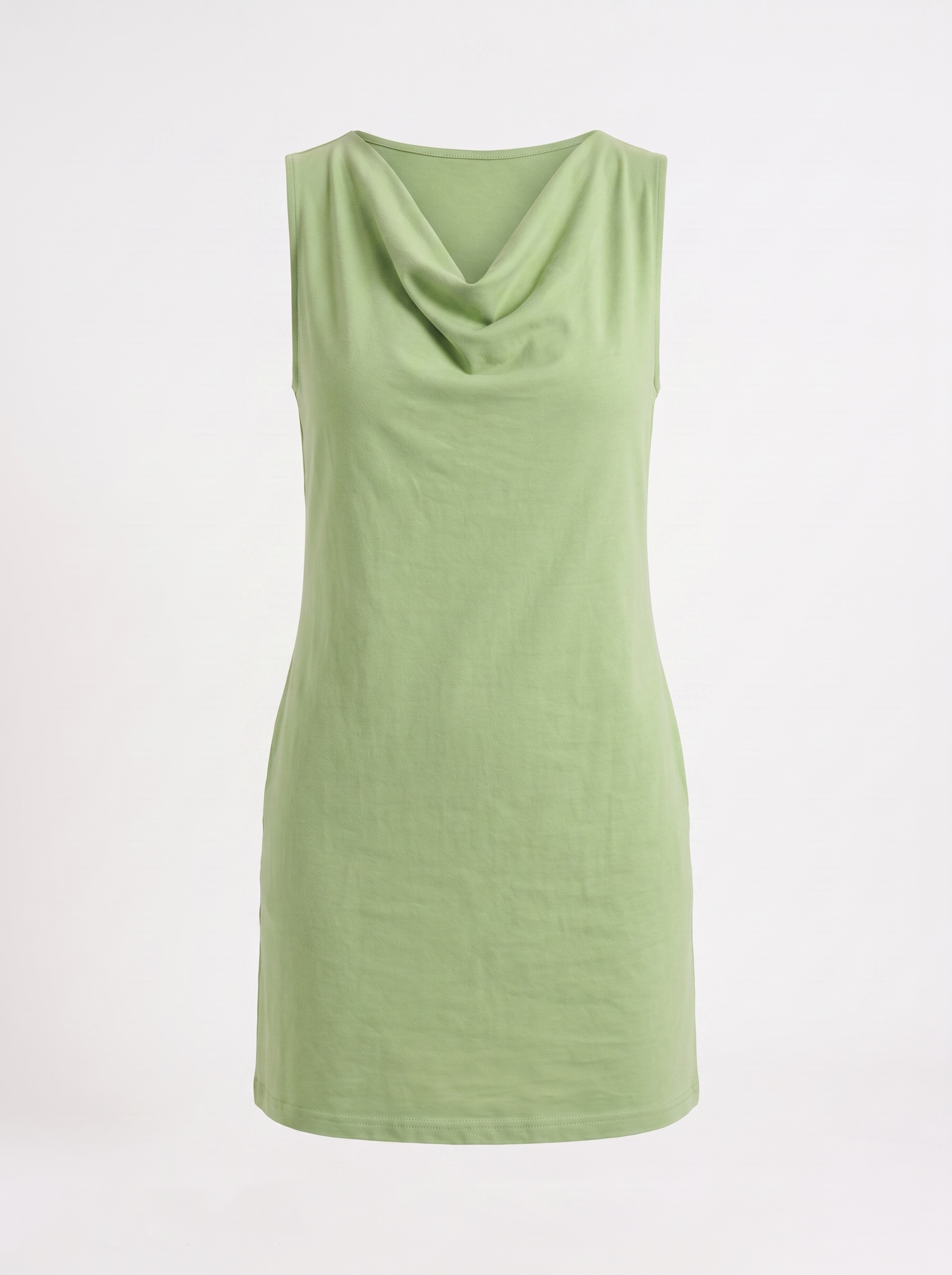 Leela Minikleid mit Wasserfallausschnitt