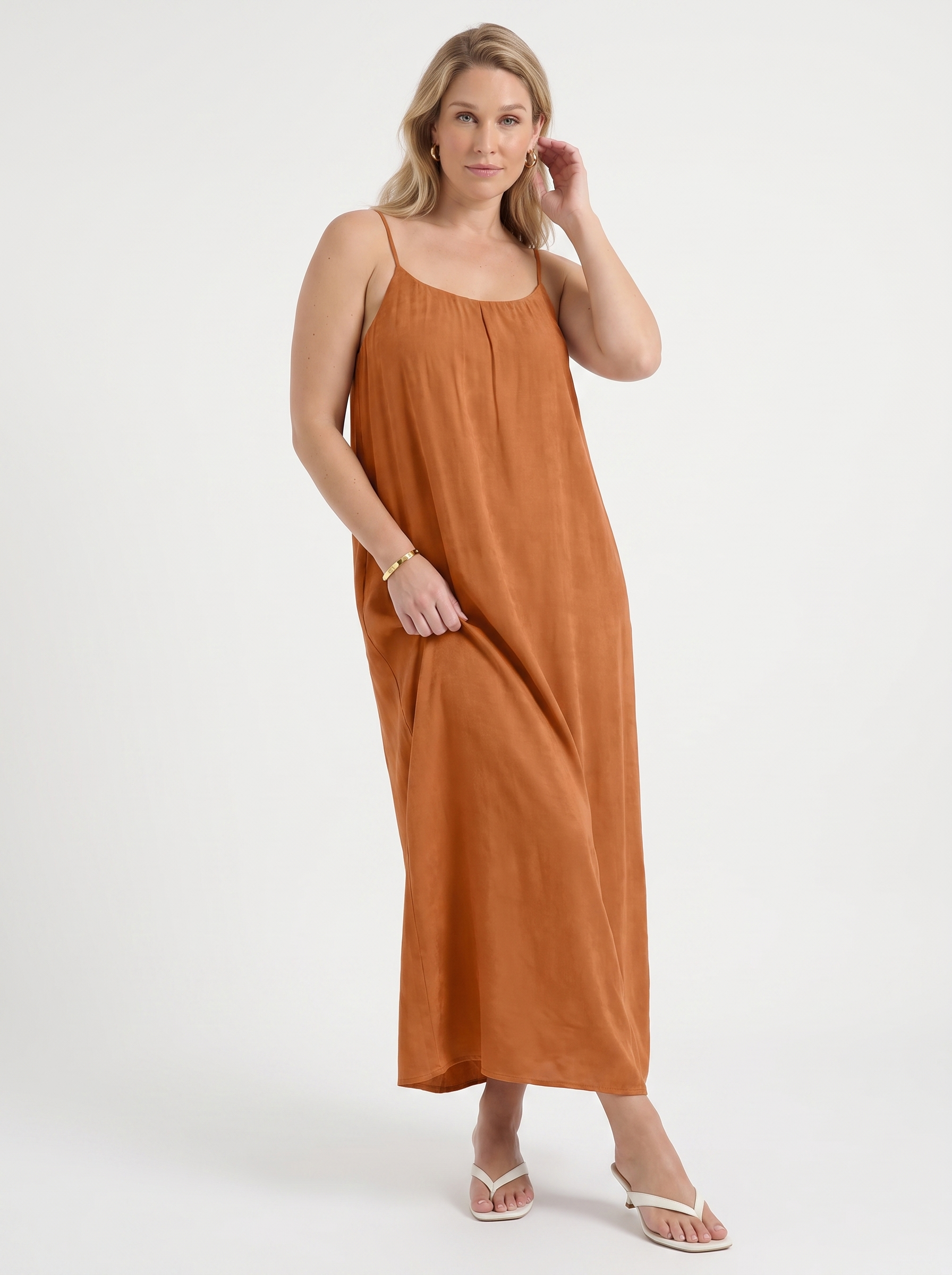 Darcy Maxikleid mit Spaghettiträgern