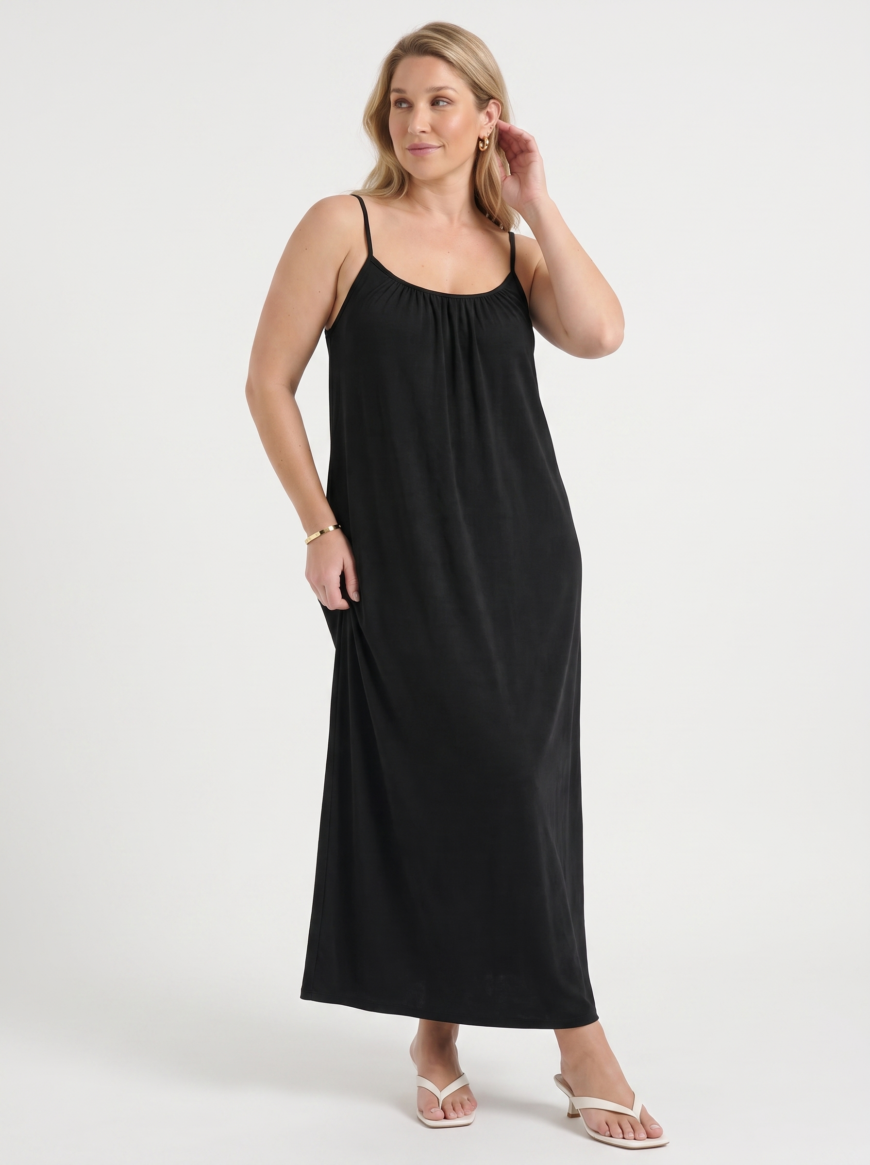 Darcy Maxikleid mit Spaghettiträgern