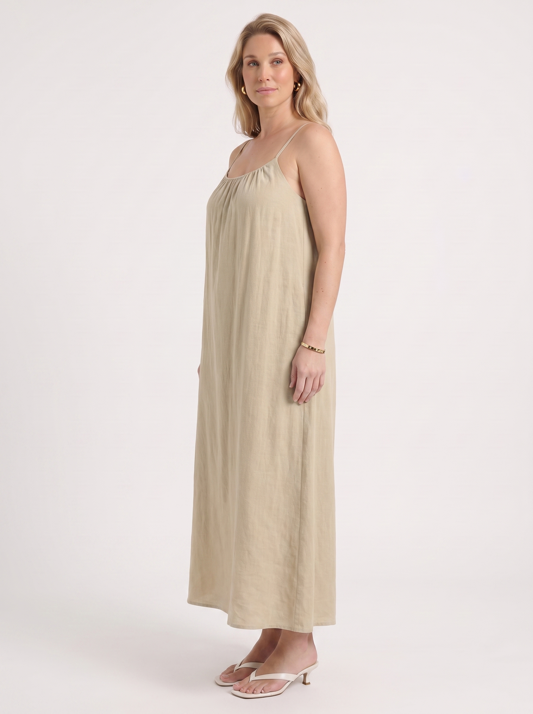 Darcy Maxikleid mit Spaghettiträgern