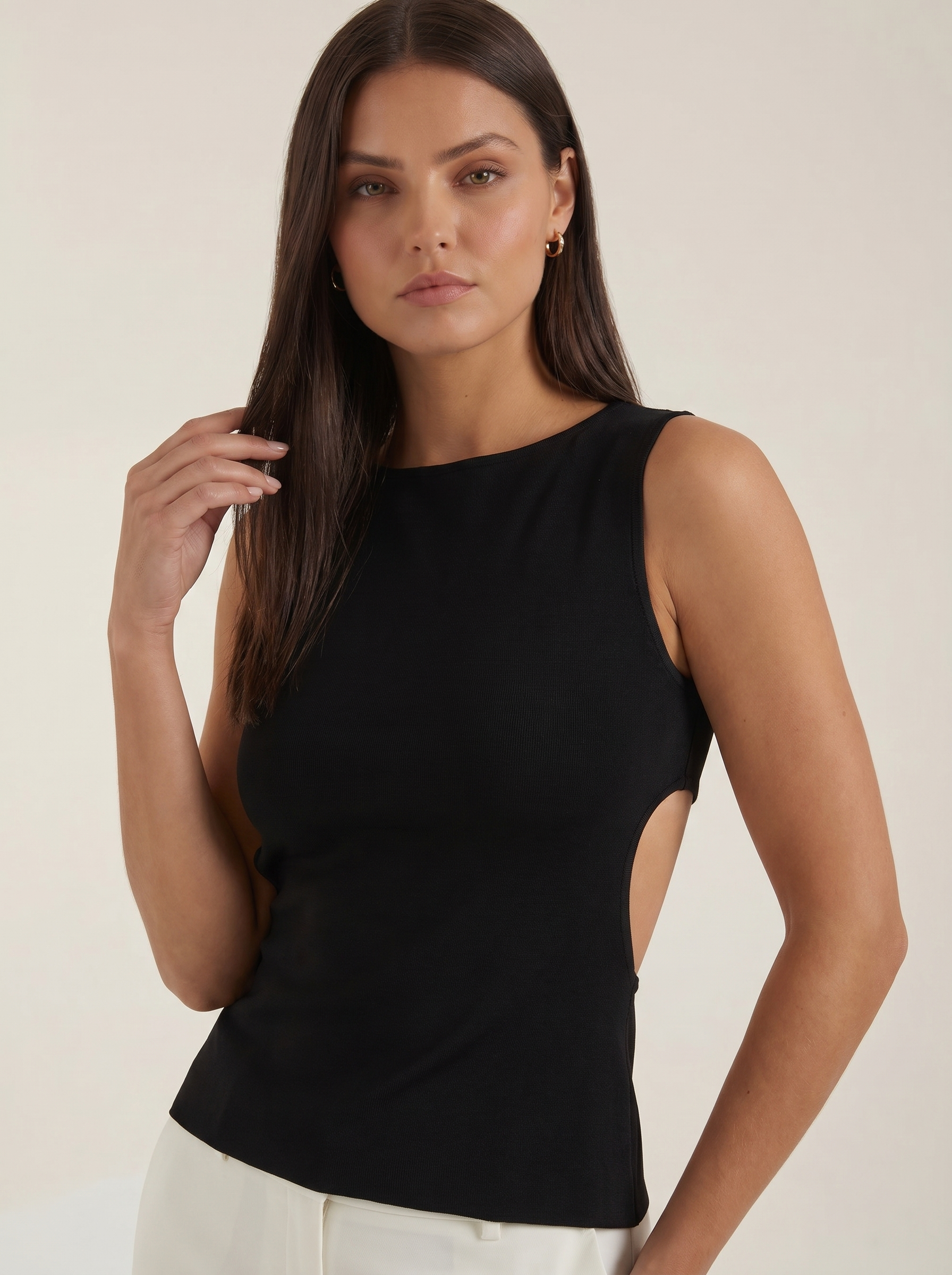 Opal Ärmelloses Top mit Cut-outs