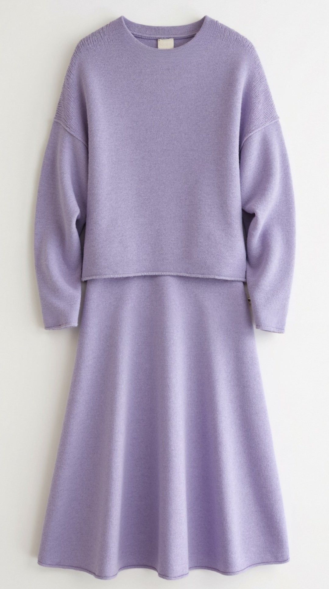 Amy Strickoberteil und Rock im Set