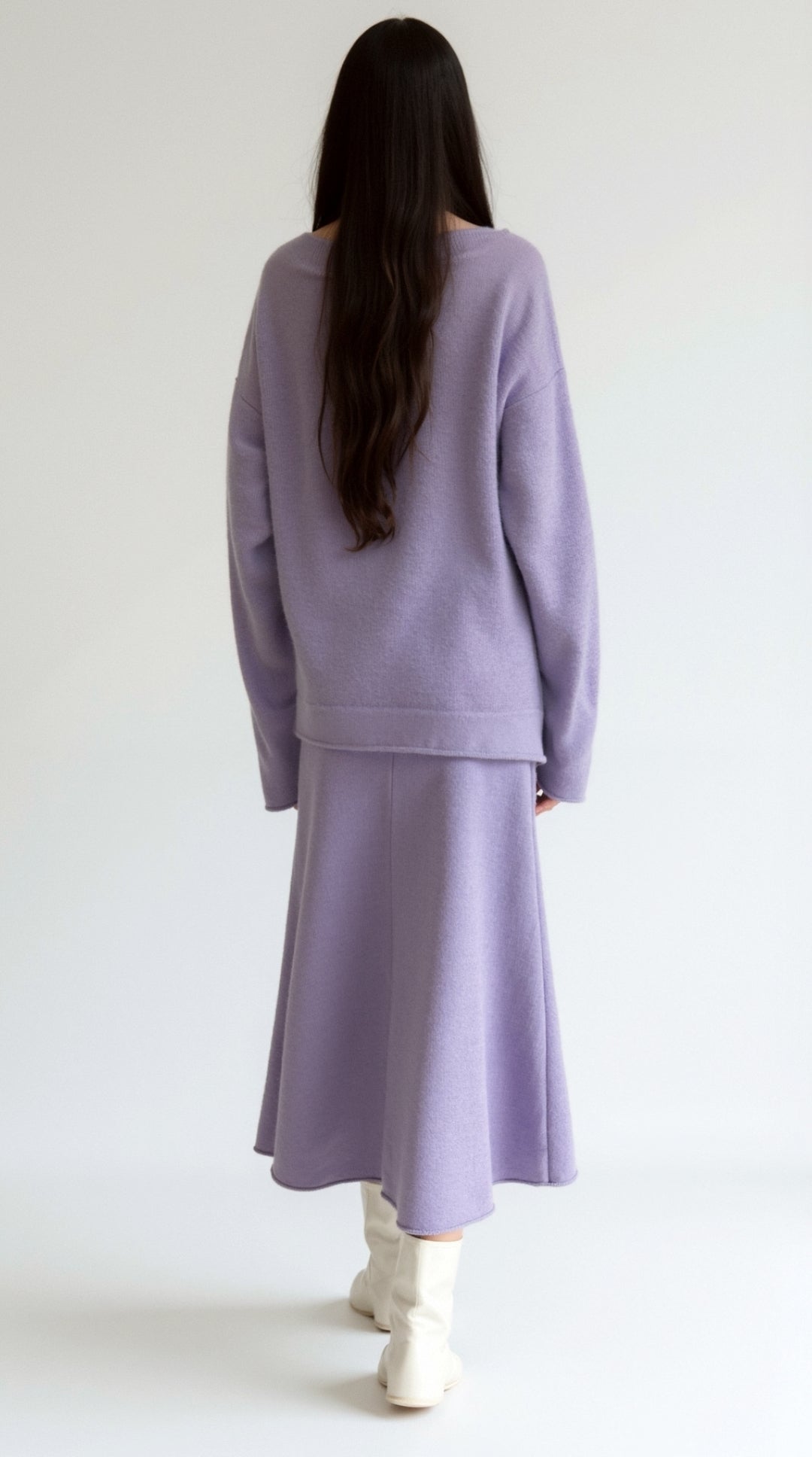 Amy Strickoberteil und Rock im Set