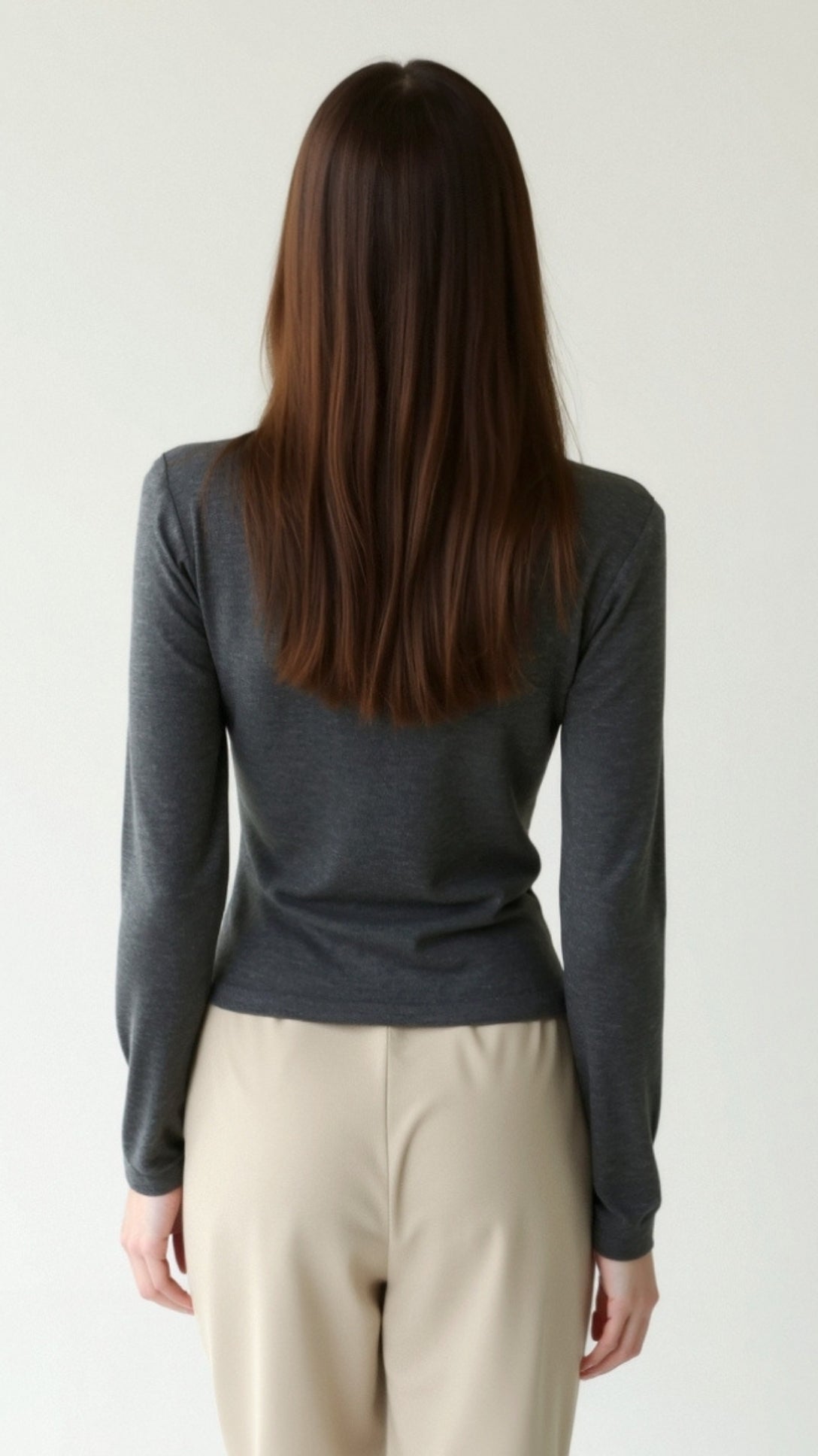 Barbara Chic Cutout Langarm-Strickoberteil