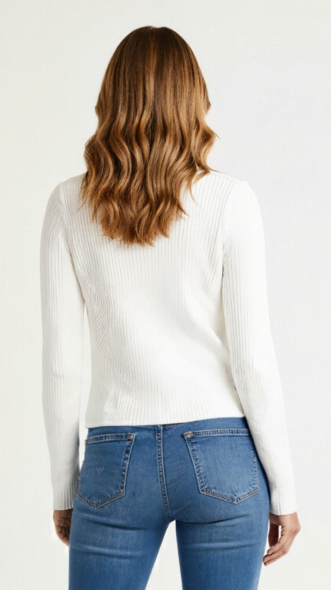 Betty Knopfleiste Strickoberteil