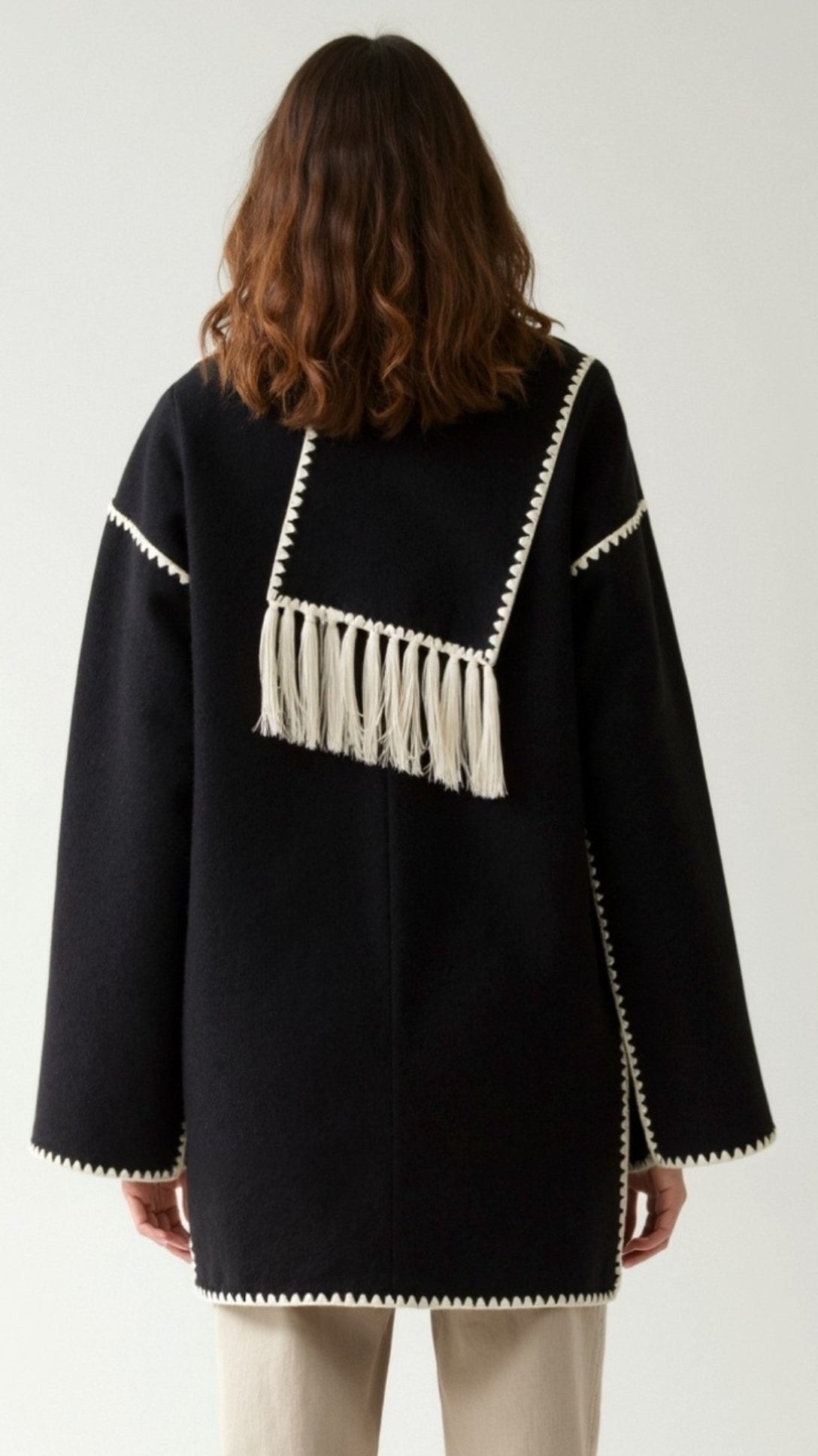 Catherine Kontrastbesetzte Schaljacke