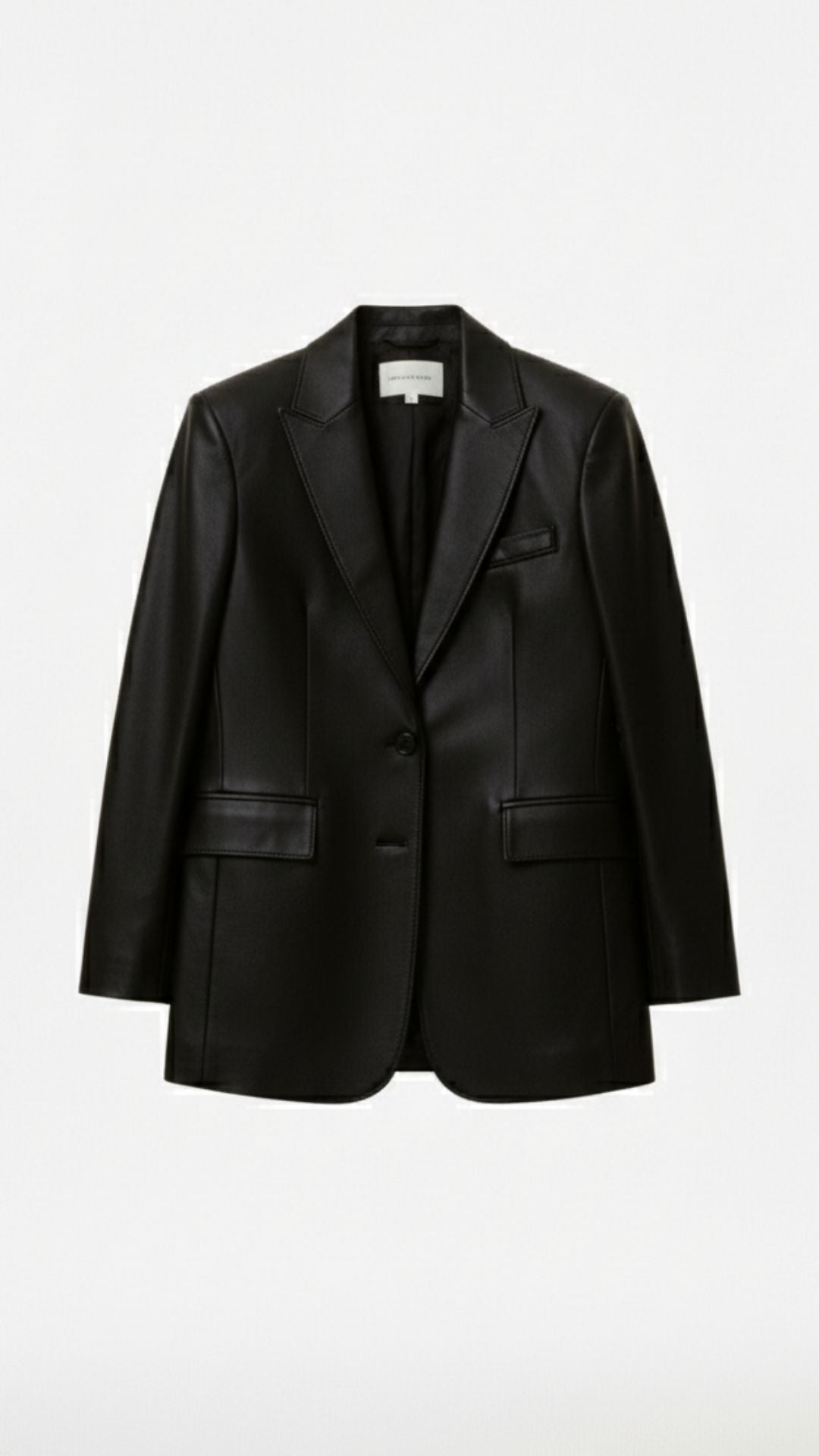 Catherine Oversized Lederblazer