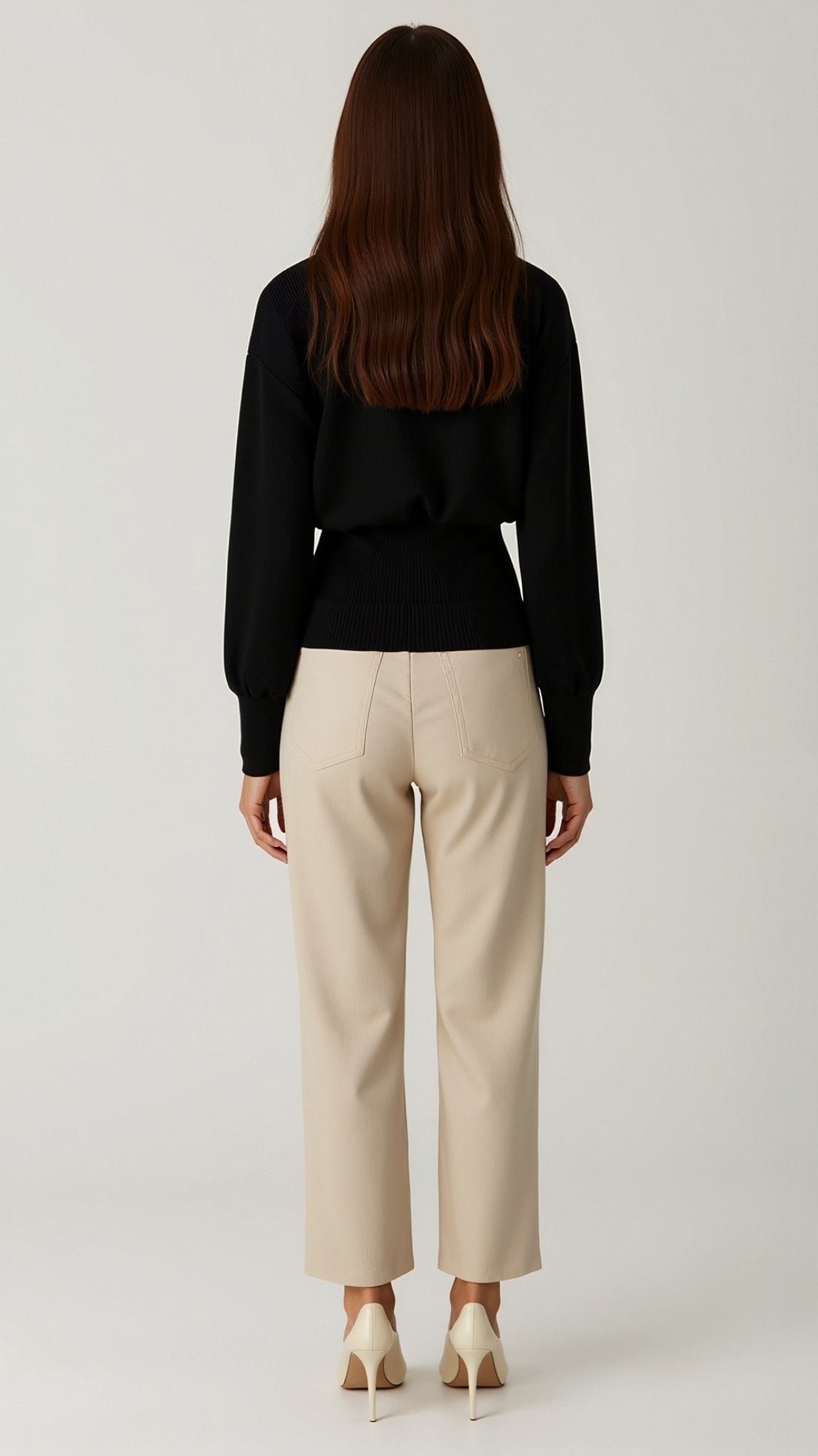 Christine Chic Cardigan mit tiefem V-Ausschnitt