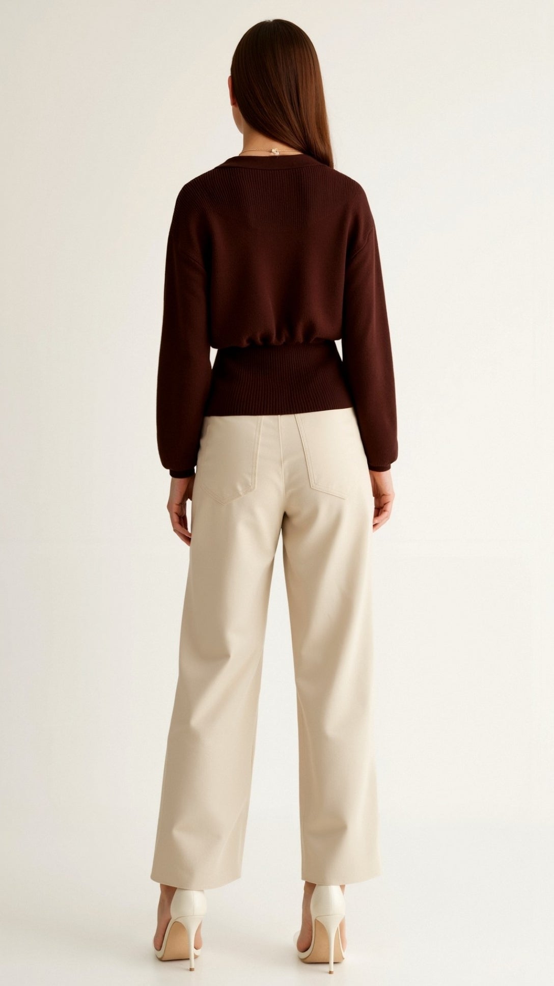 Christine Chic Cardigan mit tiefem V-Ausschnitt