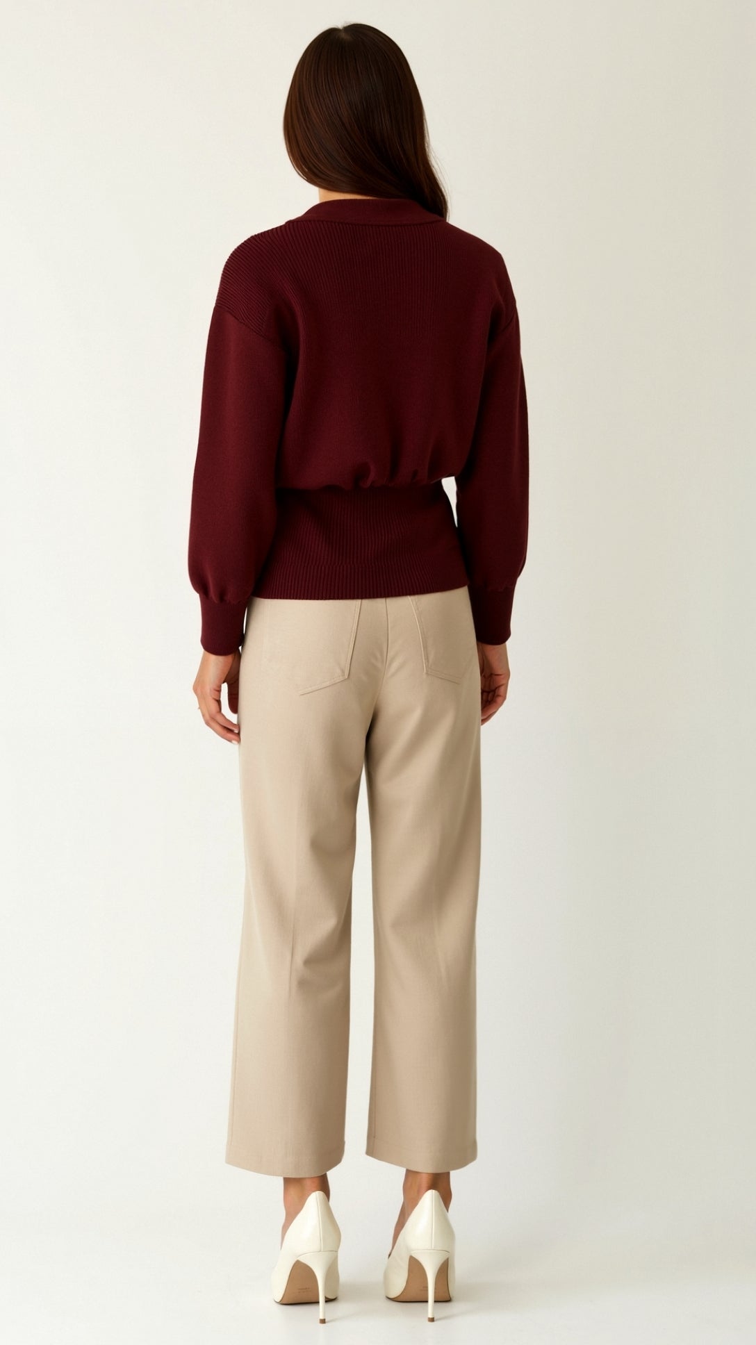 Christine Chic Cardigan mit tiefem V-Ausschnitt