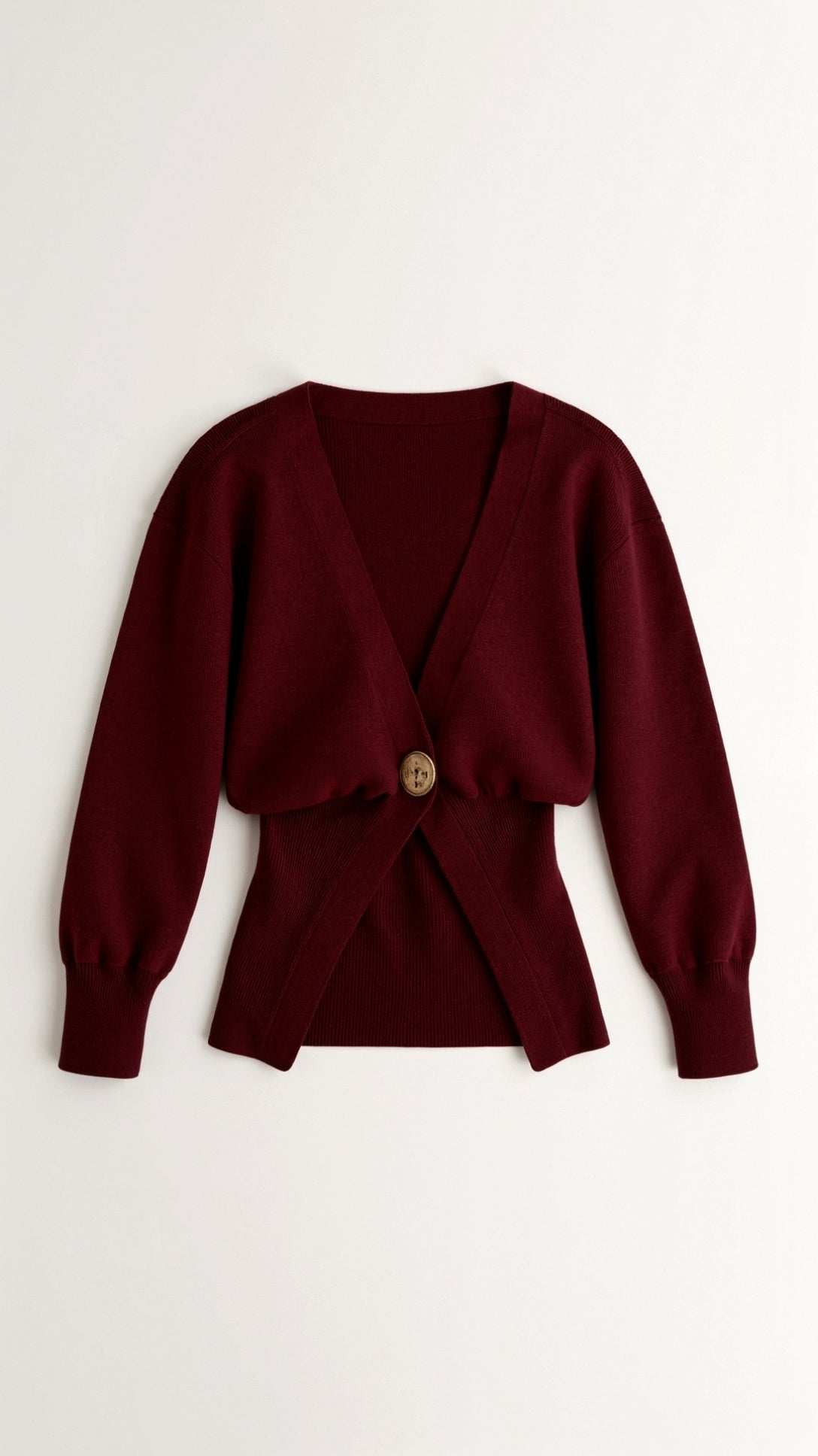 Christine Chic Cardigan mit tiefem V-Ausschnitt