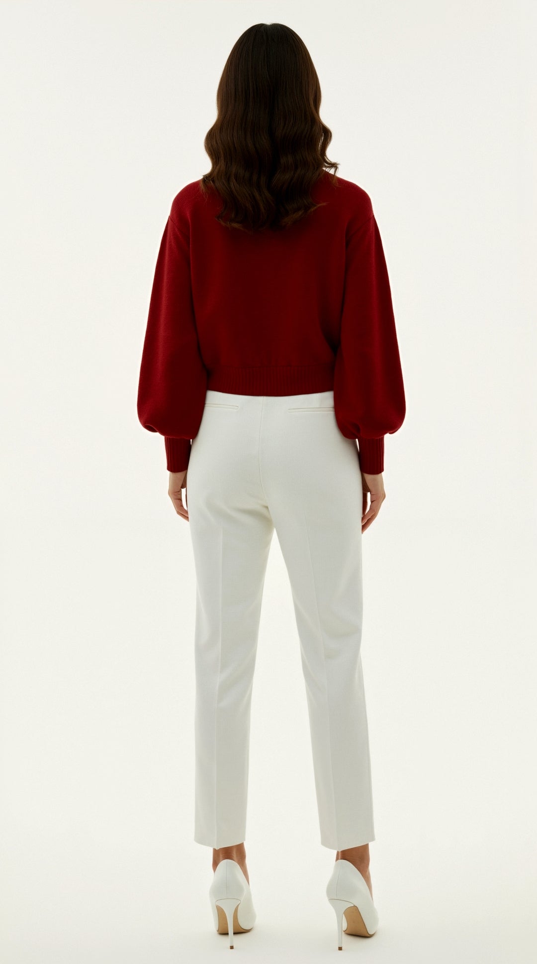 Cynthia Strickoberteil mit Schleife