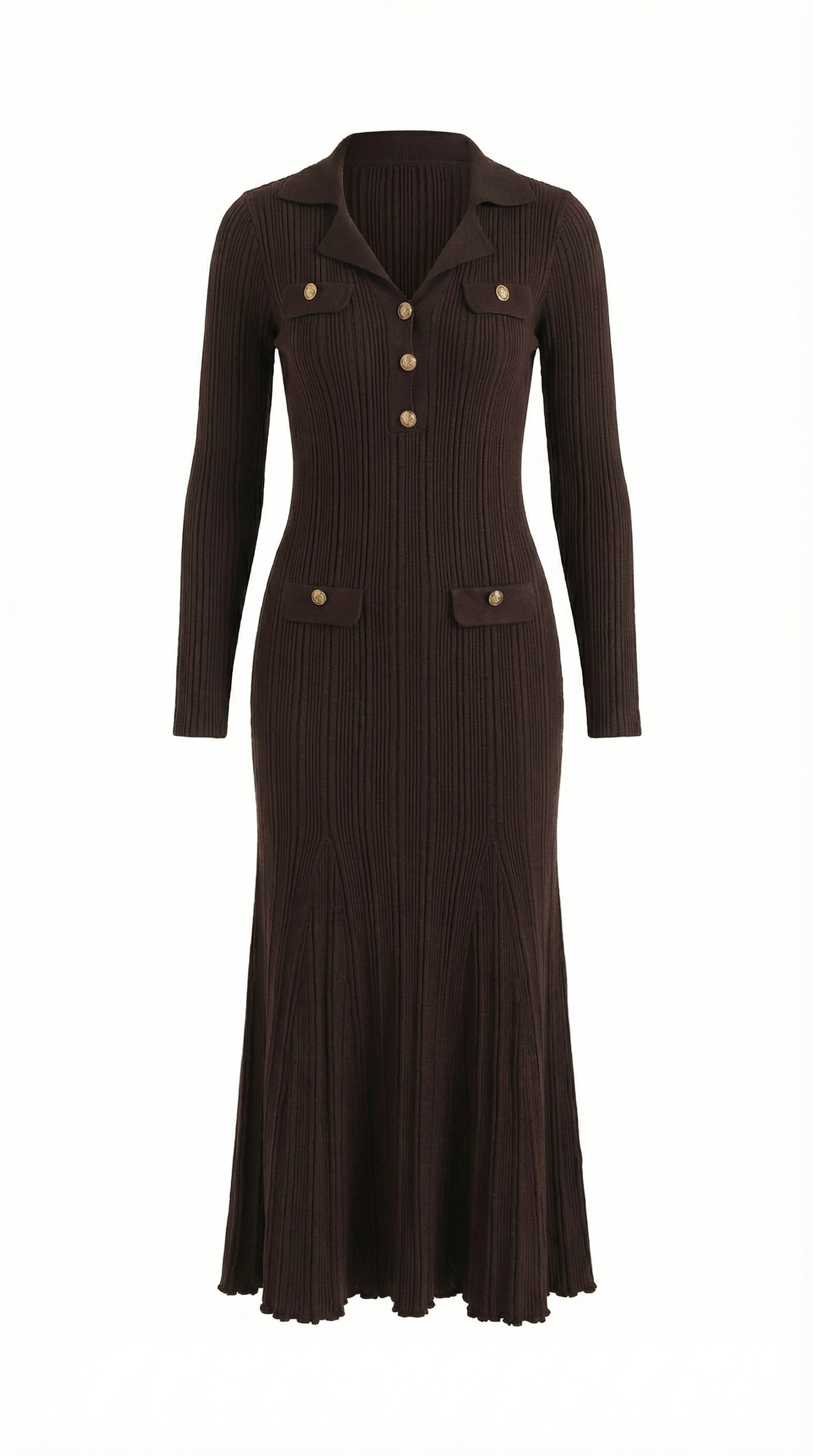 Veronica Strick-Maxikleid