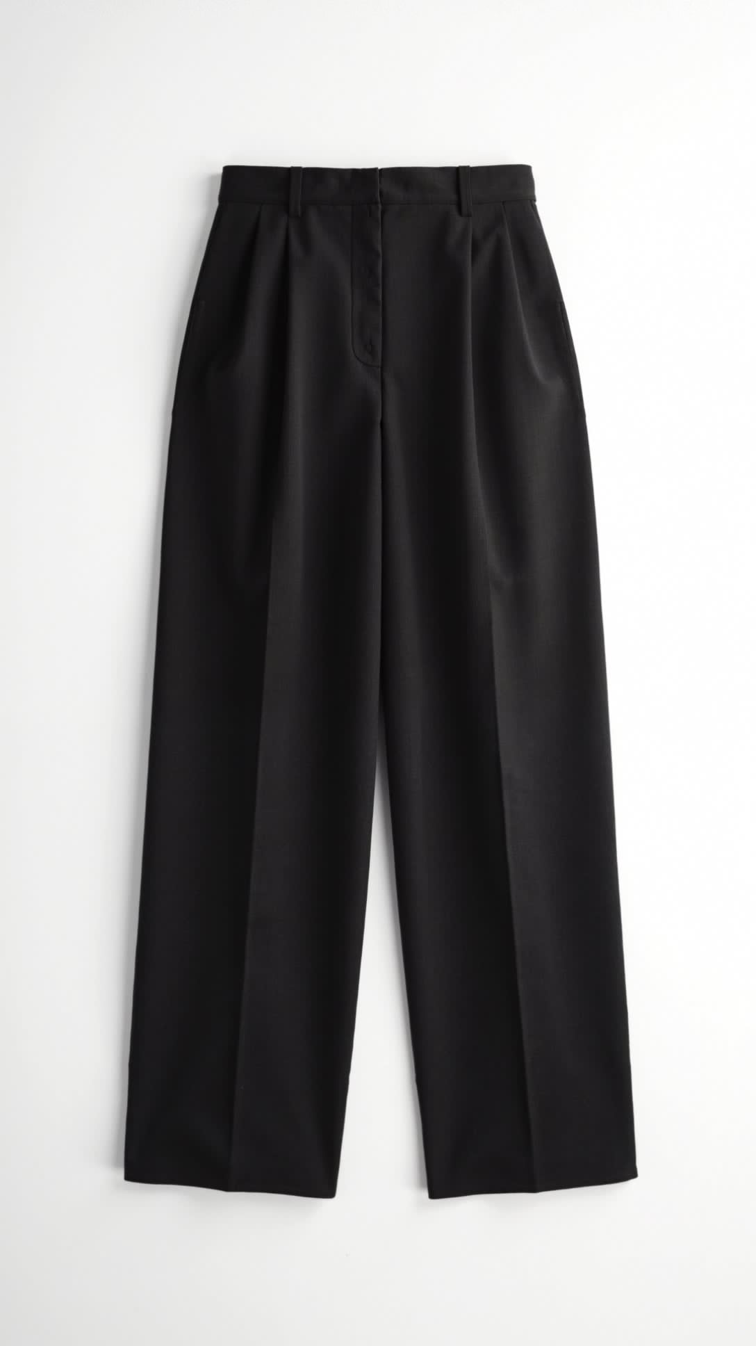 Dorothy Plissierte gerade geschnittene Hose