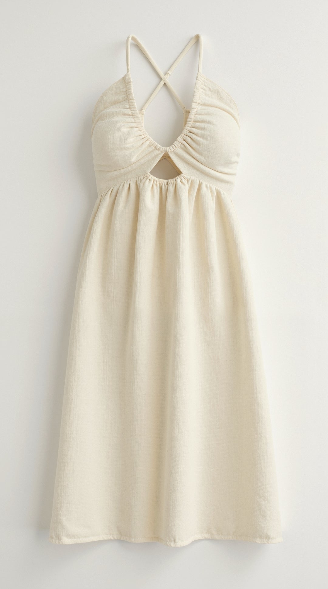 Linda Cutout Midi-Kleid