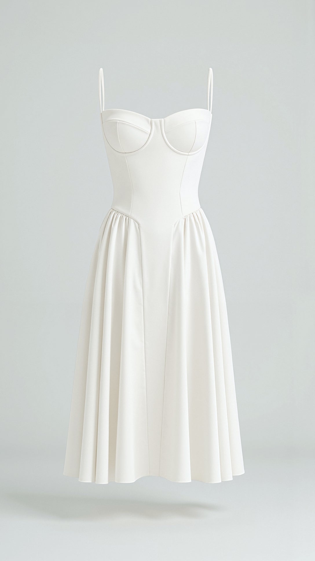 Odette Korsett-Midikleid