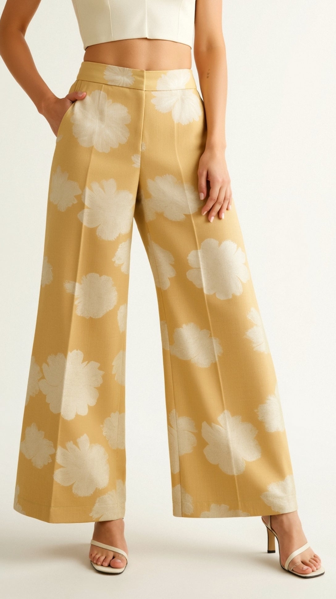 Susan Lounge-Hose mit Blumenmuster